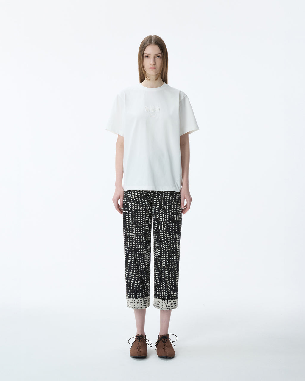 Ader Error - Serenty T-Shirt Product. 52 (Off White) product image 2 | TRAB K-Fashion Australia