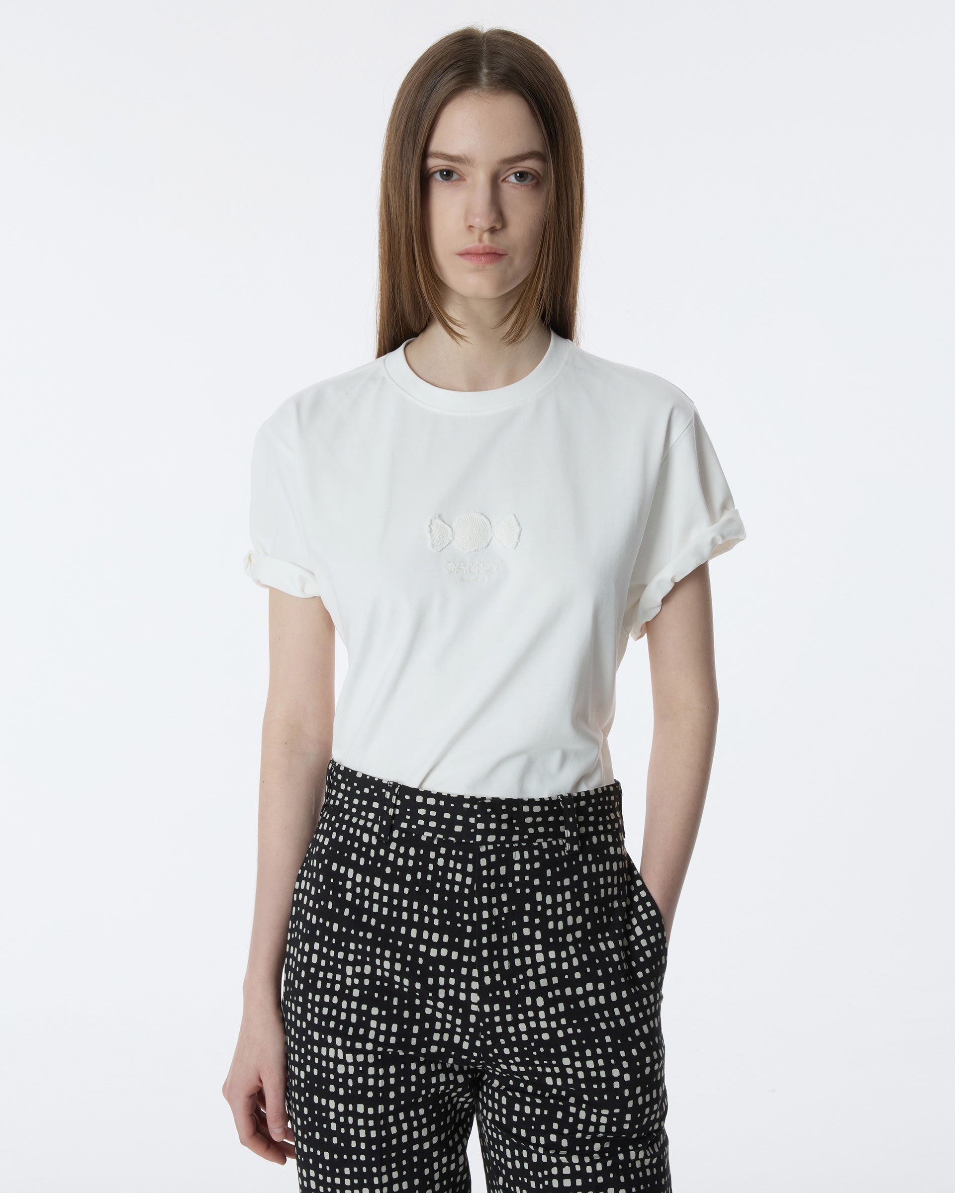 Ader Error - Serenty T-Shirt Product. 52 (Off White) product image 4 | TRAB K-Fashion Australia