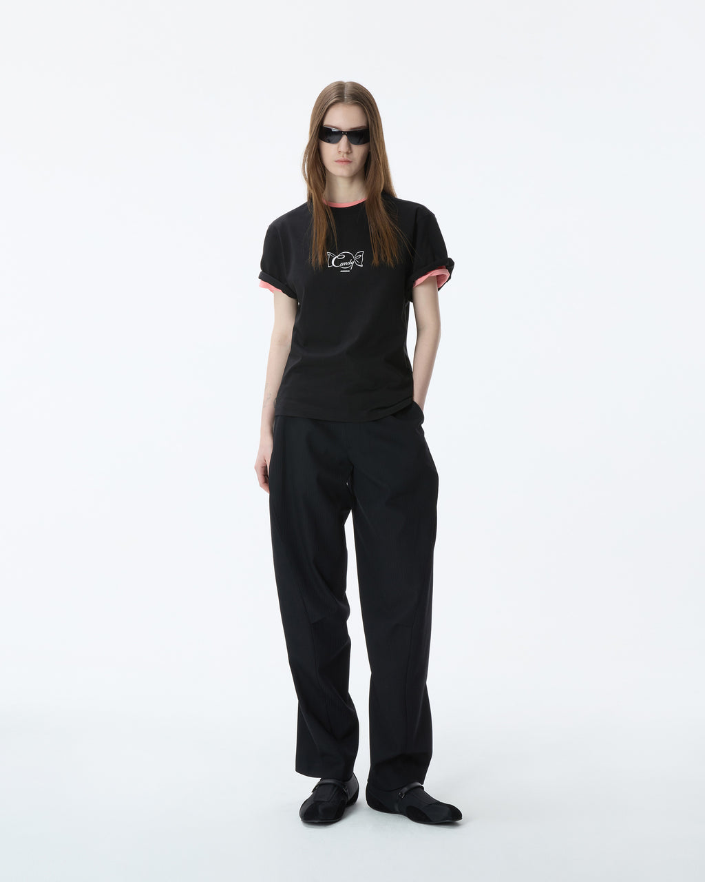 Ader Error - T-Shirt Product. 53 (Noir) product image 1 | TRAB K-Fashion Australia
