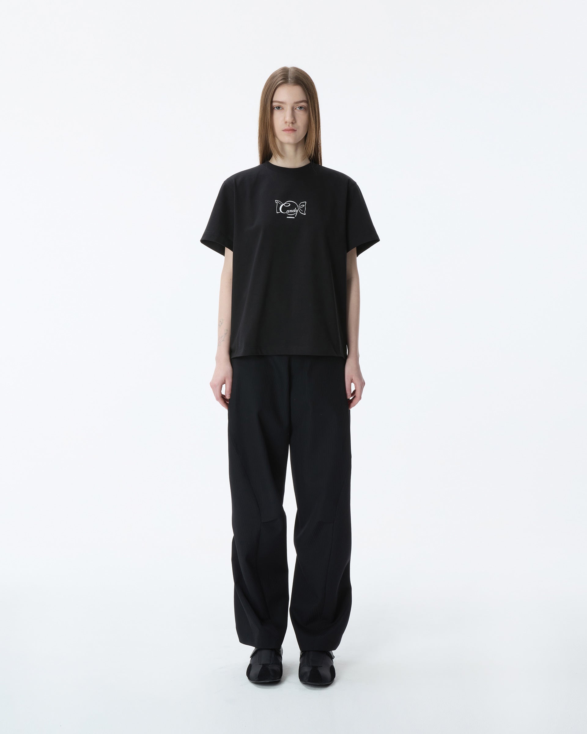 Ader Error - T-Shirt Product. 53 (Noir) product image 2 | TRAB K-Fashion Australia