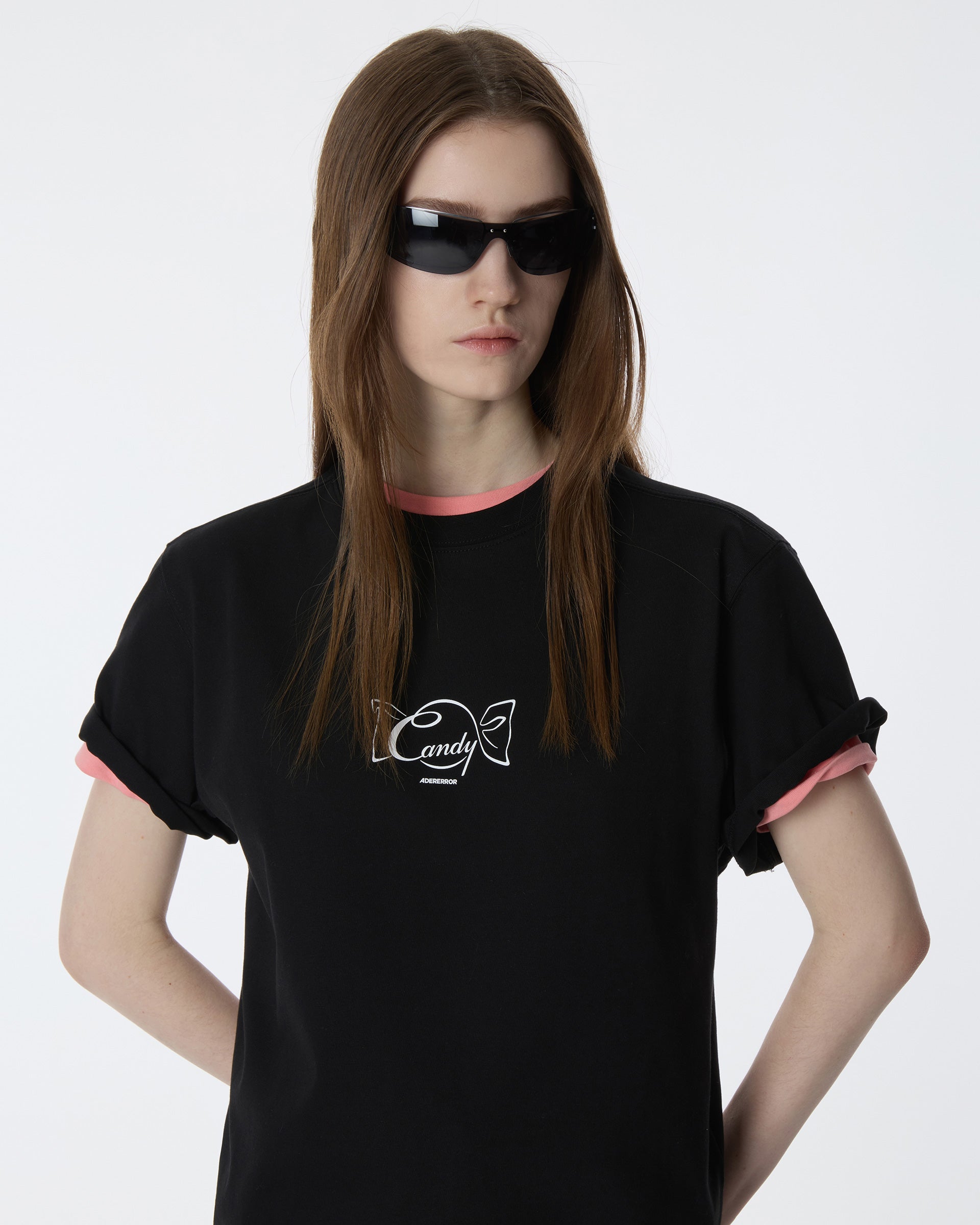 Ader Error - T-Shirt Product. 53 (Noir) product image 4 | TRAB K-Fashion Australia
