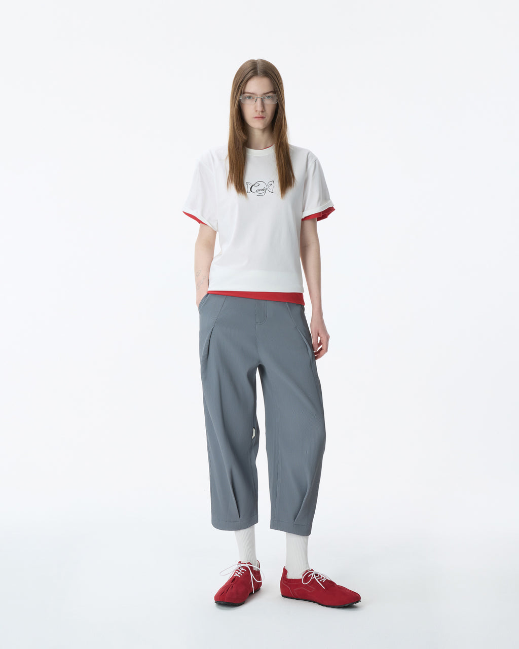 Ader Error - T-Shirt Product. 53 (Off White) product image 1 | TRAB K-Fashion Australia
