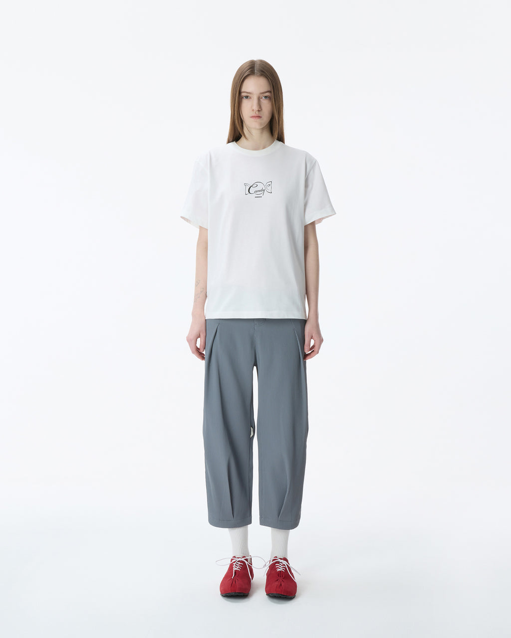 Ader Error - T-Shirt Product. 53 (Off White) product image 2 | TRAB K-Fashion Australia
