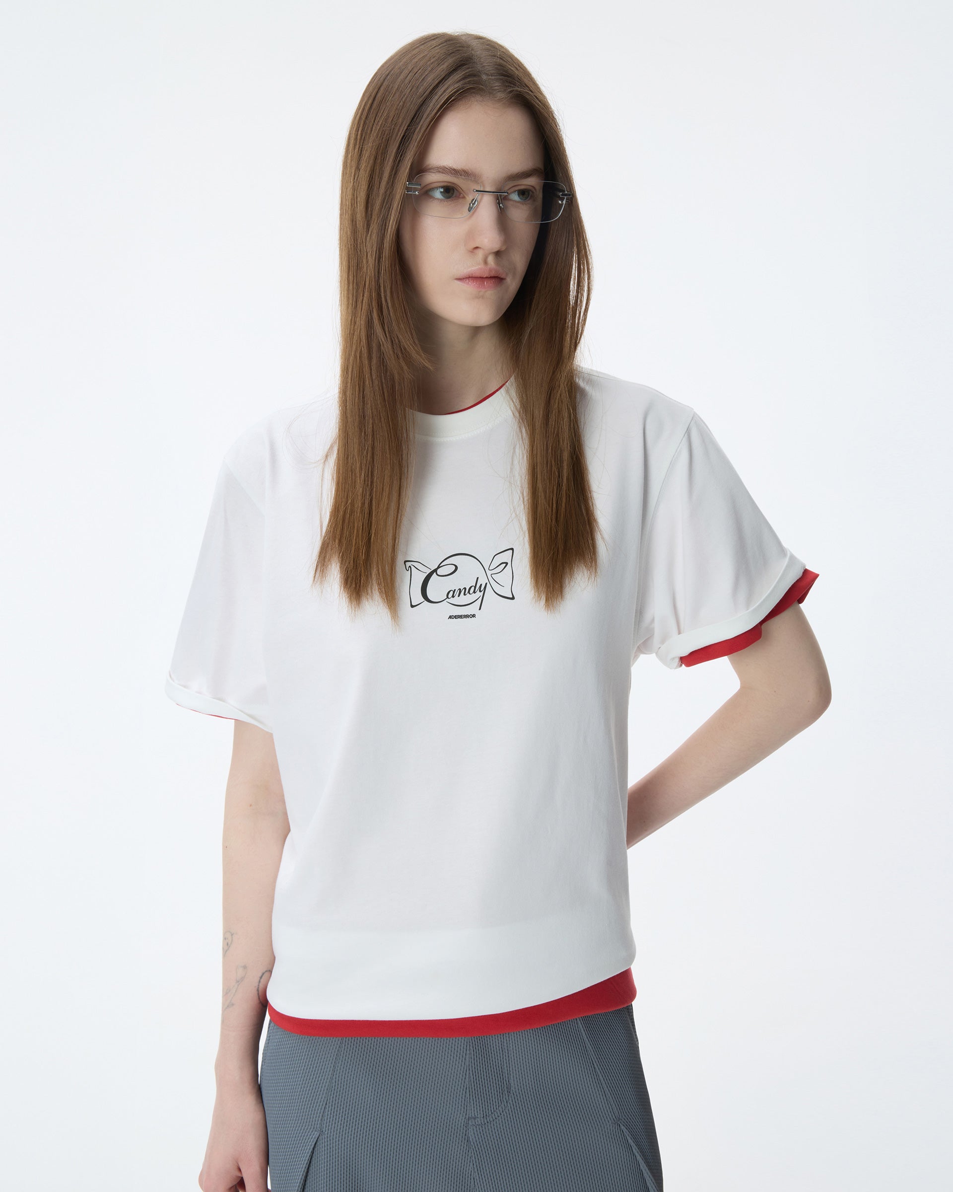 Ader Error - T-Shirt Product. 53 (Off White) product image 4 | TRAB K-Fashion Australia