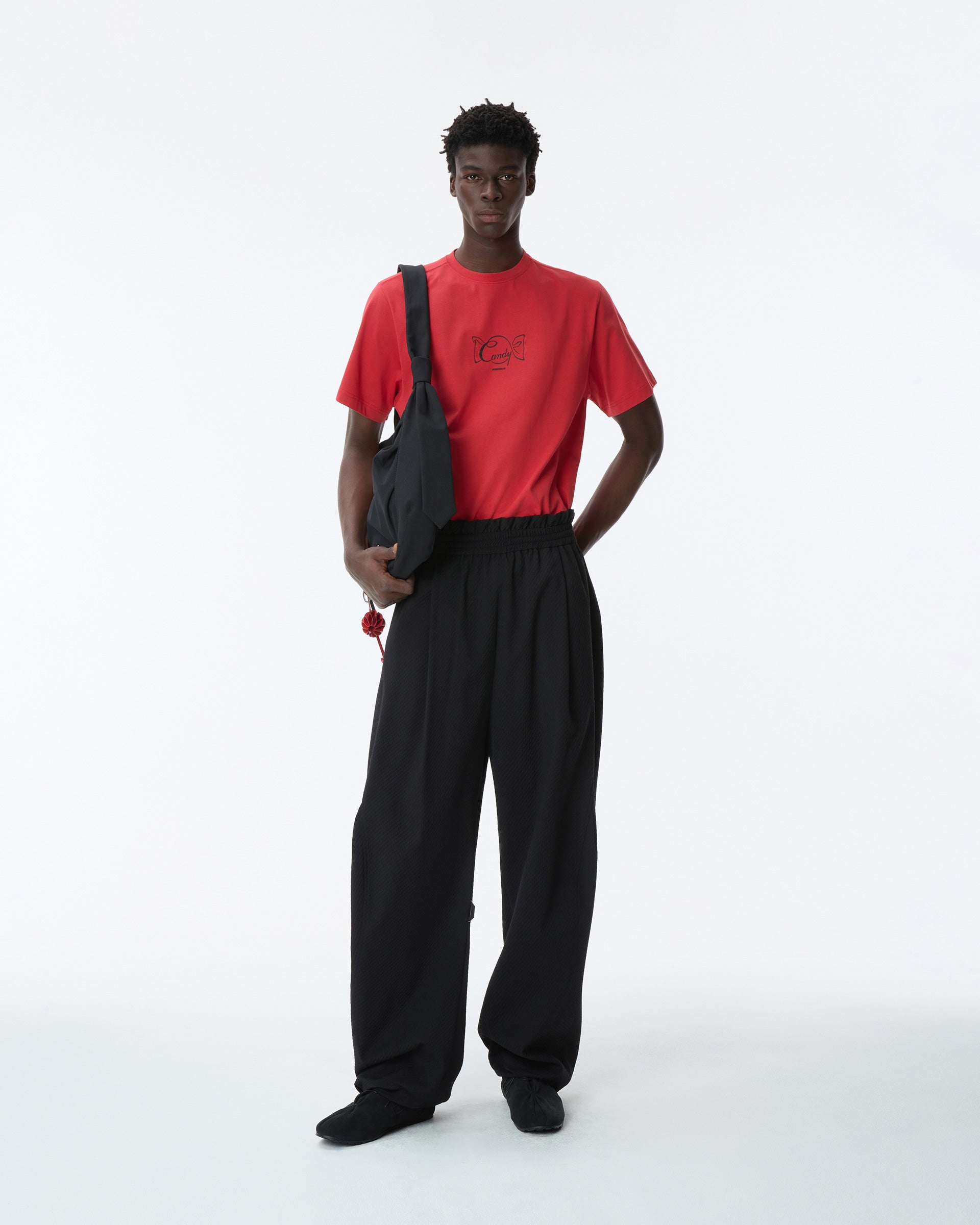 Ader Error - T-Shirt Product. 53 (Red) product image 1 | TRAB K-Fashion Australia