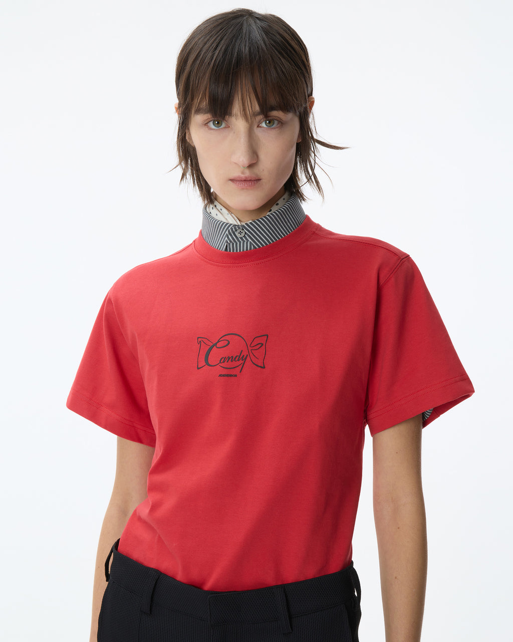 Ader Error - T-Shirt Product. 53 (Red) product image 8 | TRAB K-Fashion Australia
