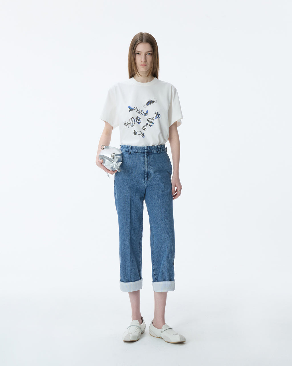 Ader Error - T-Shirt Product. 54 (Off White) product image 1 | TRAB K-Fashion Australia