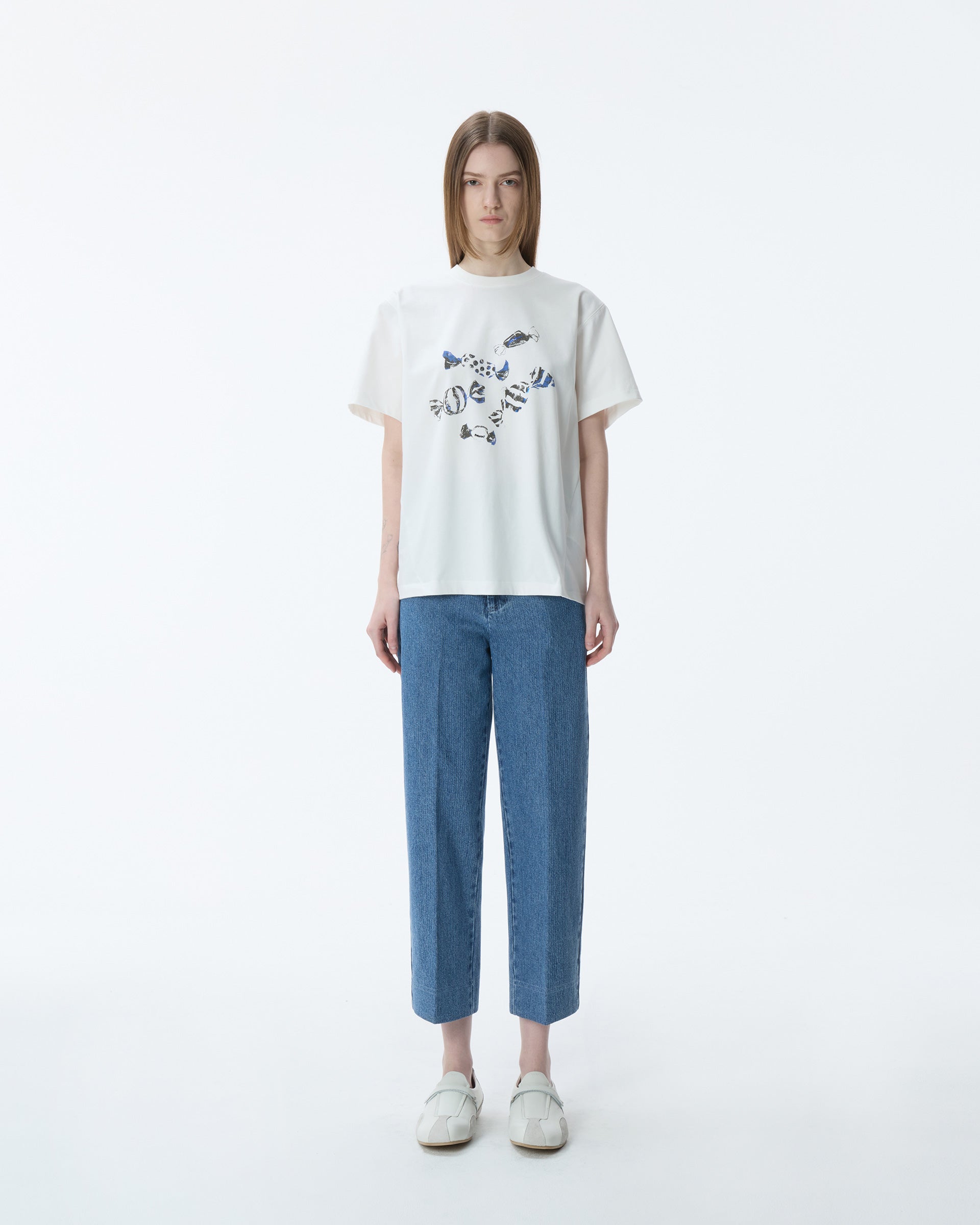 Ader Error - T-Shirt Product. 54 (Off White) product image 2 | TRAB K-Fashion Australia