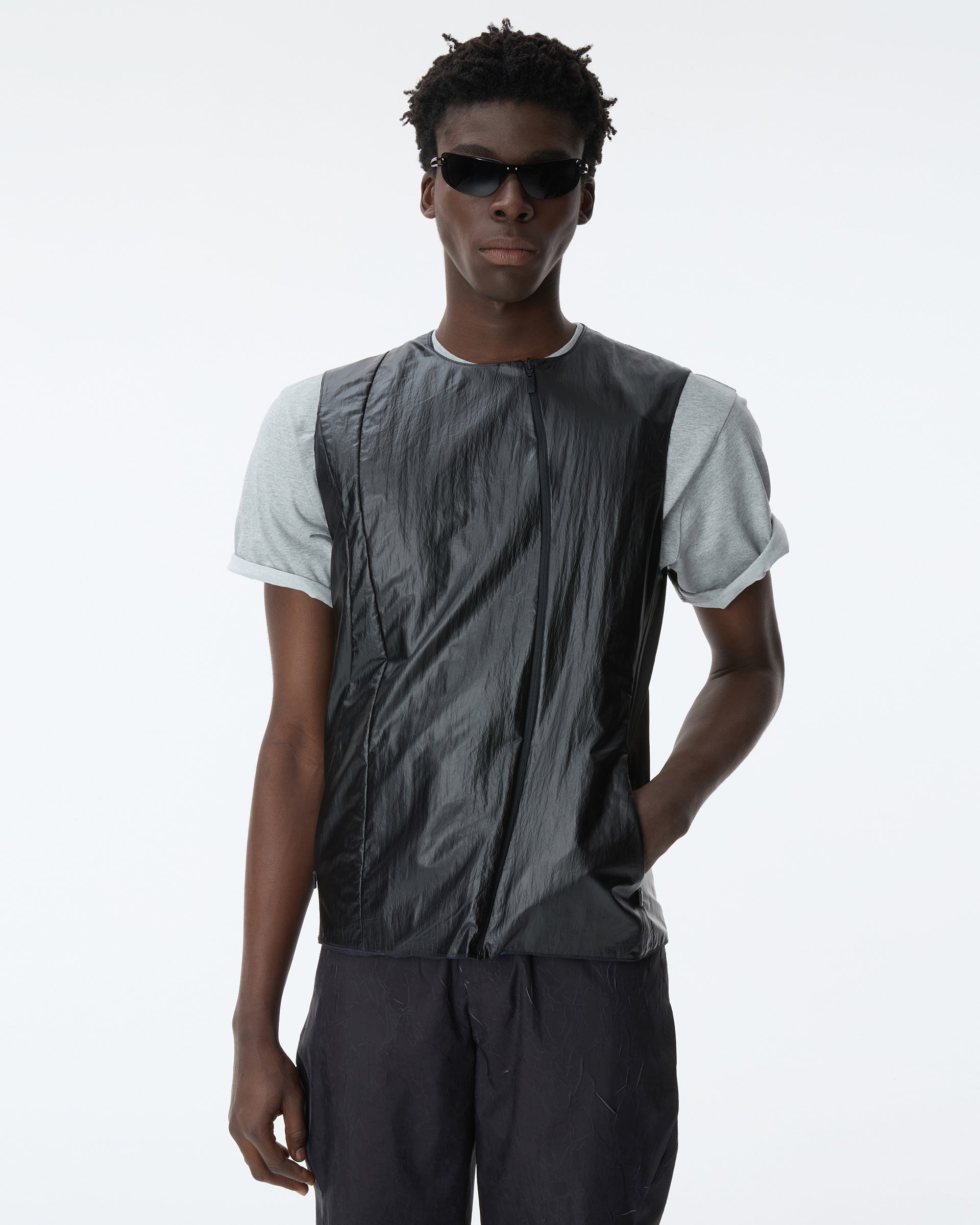 Ader Error - Laton Vest Product. 16 (Noir) product image 15 | TRAB K-Fashion Australia