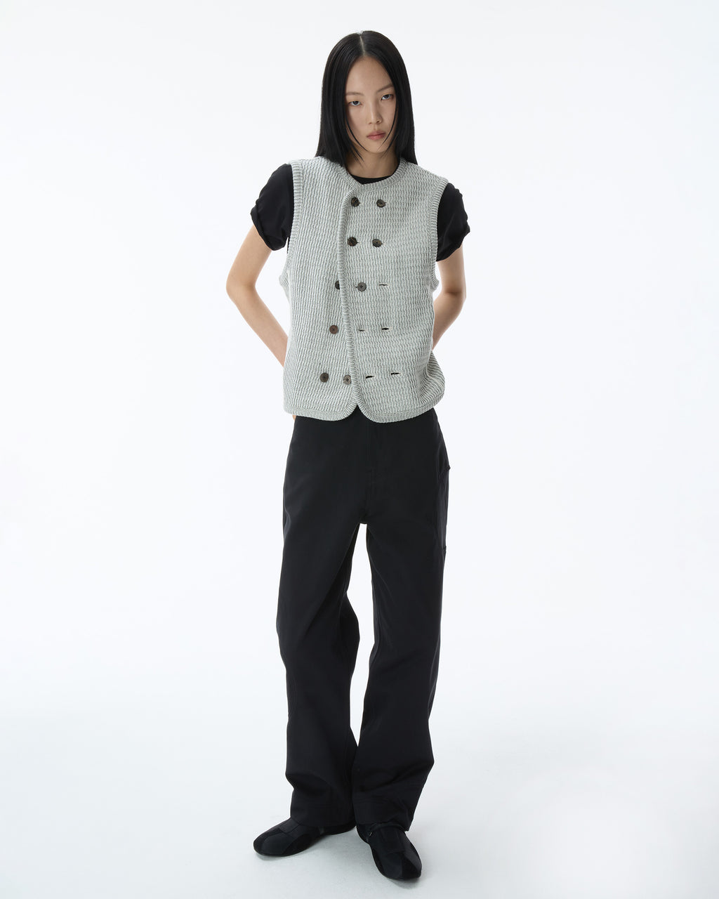 Ader Error - Vest Product. 17 (Off White) product image 4 | TRAB K-Fashion Australia