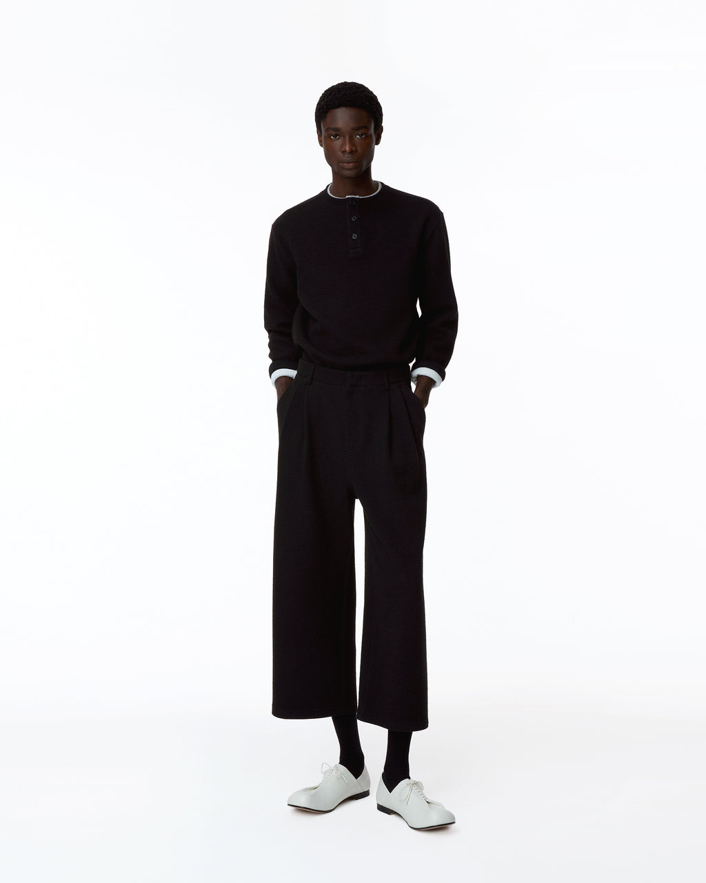 Ader Error - Realce Trousers Product. 3 (Noir) product image 6 | TRAB K-Fashion Australia