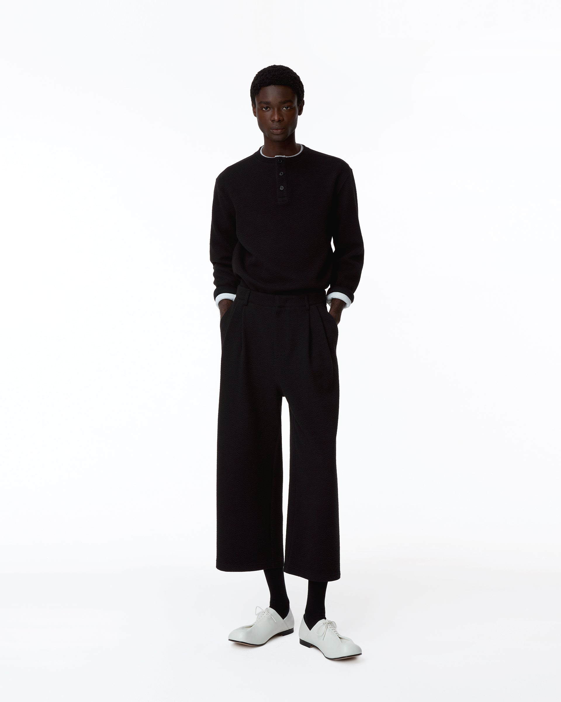 Ader Error - Realce Trousers Product. 3 (Noir) product image 6 | TRAB K-Fashion Australia