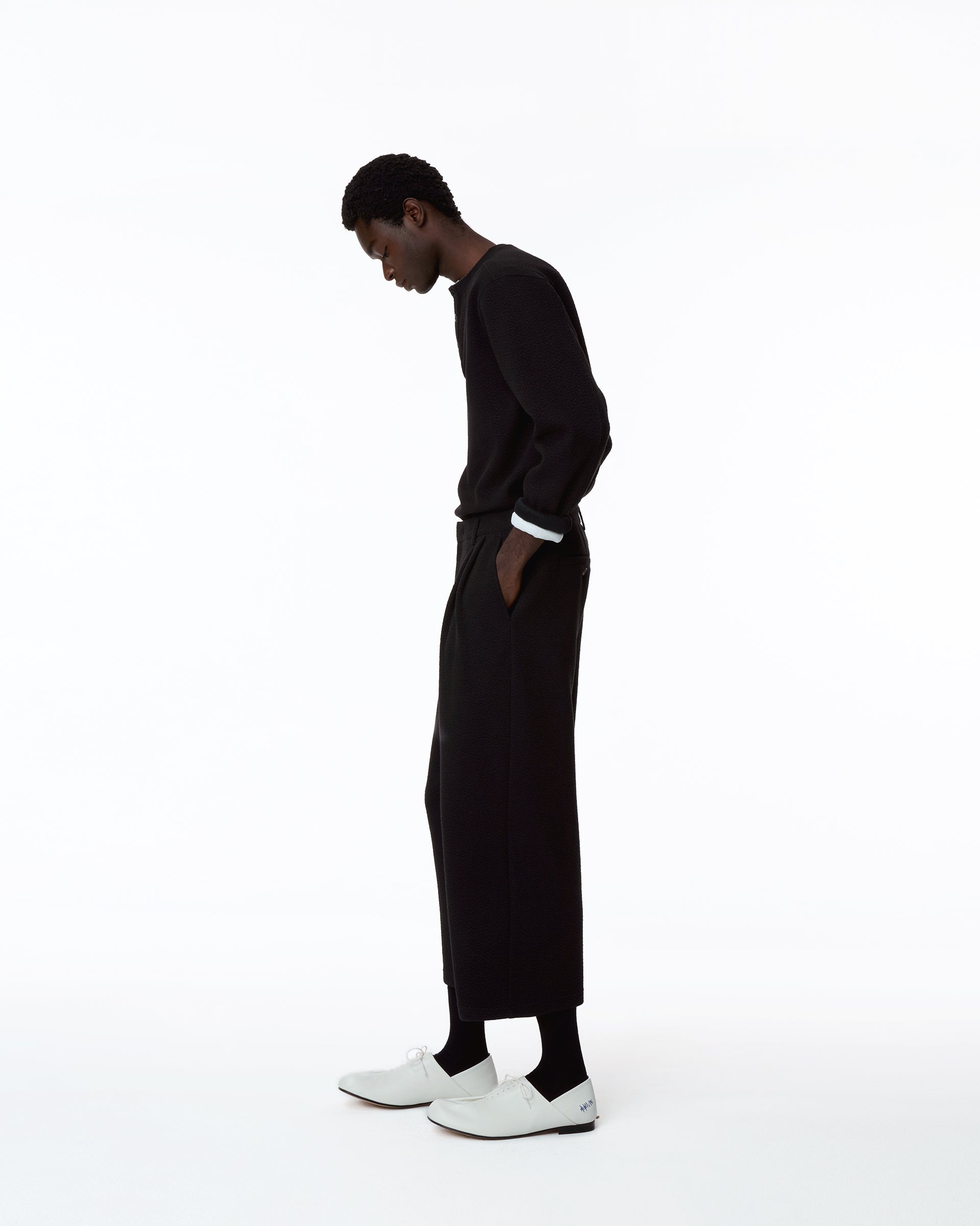 Ader Error - Realce Trousers Product. 3 (Noir) product image 7 | TRAB K-Fashion Australia