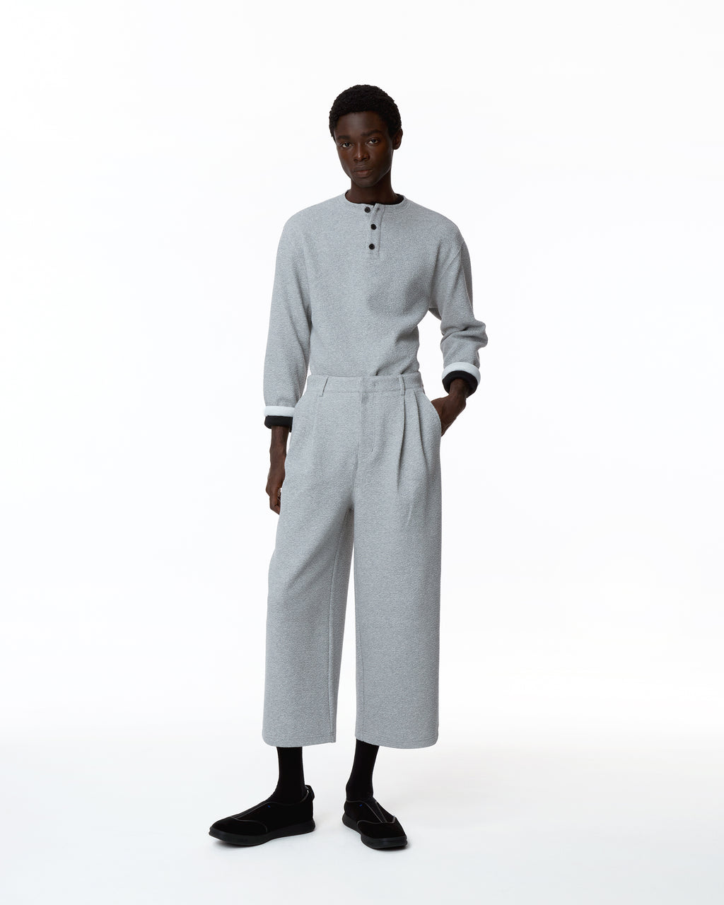 Ader Error - Realce Trousers Product. 3 (Grey) product image 7 | TRAB K-Fashion Australia