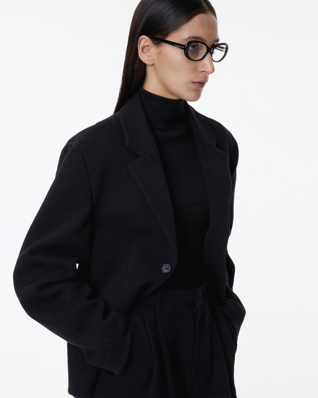 Ader Error - Realce Blazer Product. 2 (Noir) product image 4 | TRAB K-Fashion Australia