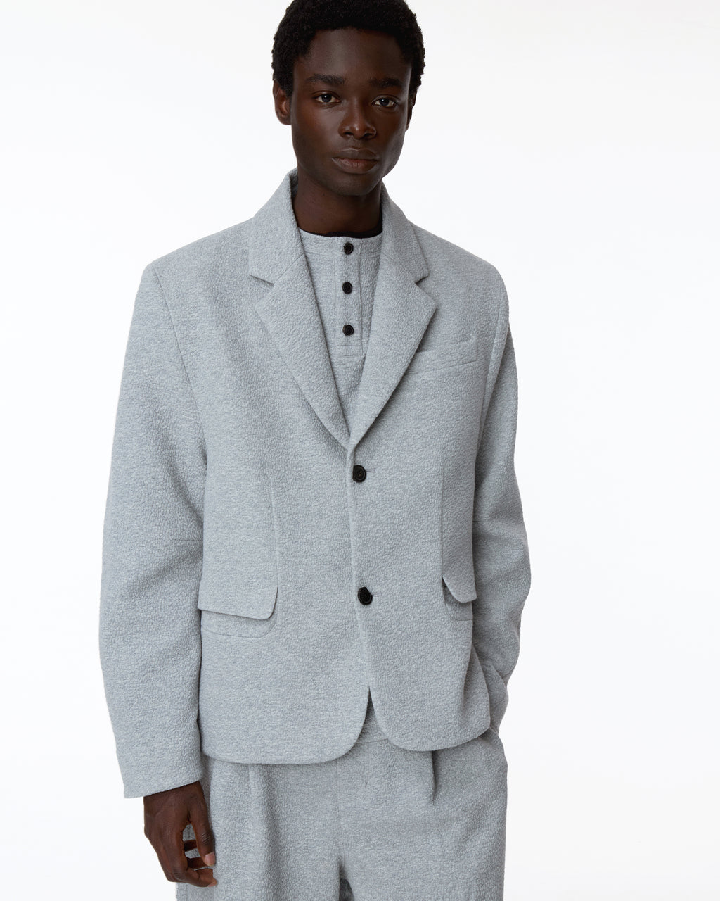 Ader Error - Realce Blazer Product. 2 (Grey) product image 12 | TRAB K-Fashion Australia