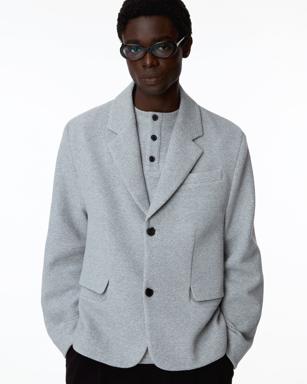Ader Error - Realce Blazer Product. 2 (Grey) product image 14 | TRAB K-Fashion Australia