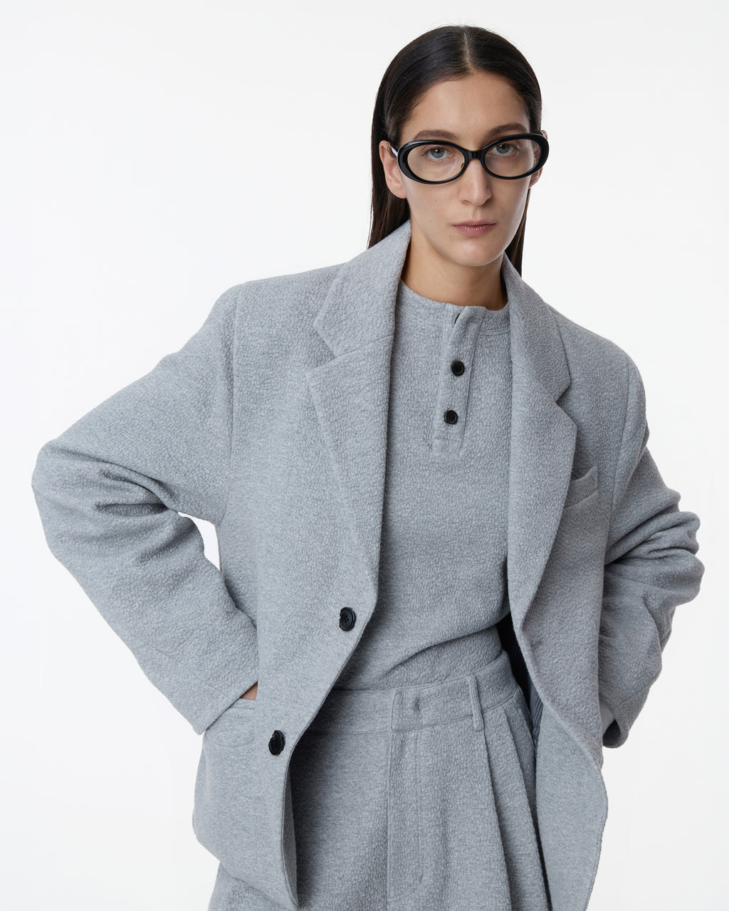 Ader Error - Realce Blazer Product. 2 (Grey) product image 4 | TRAB K-Fashion Australia