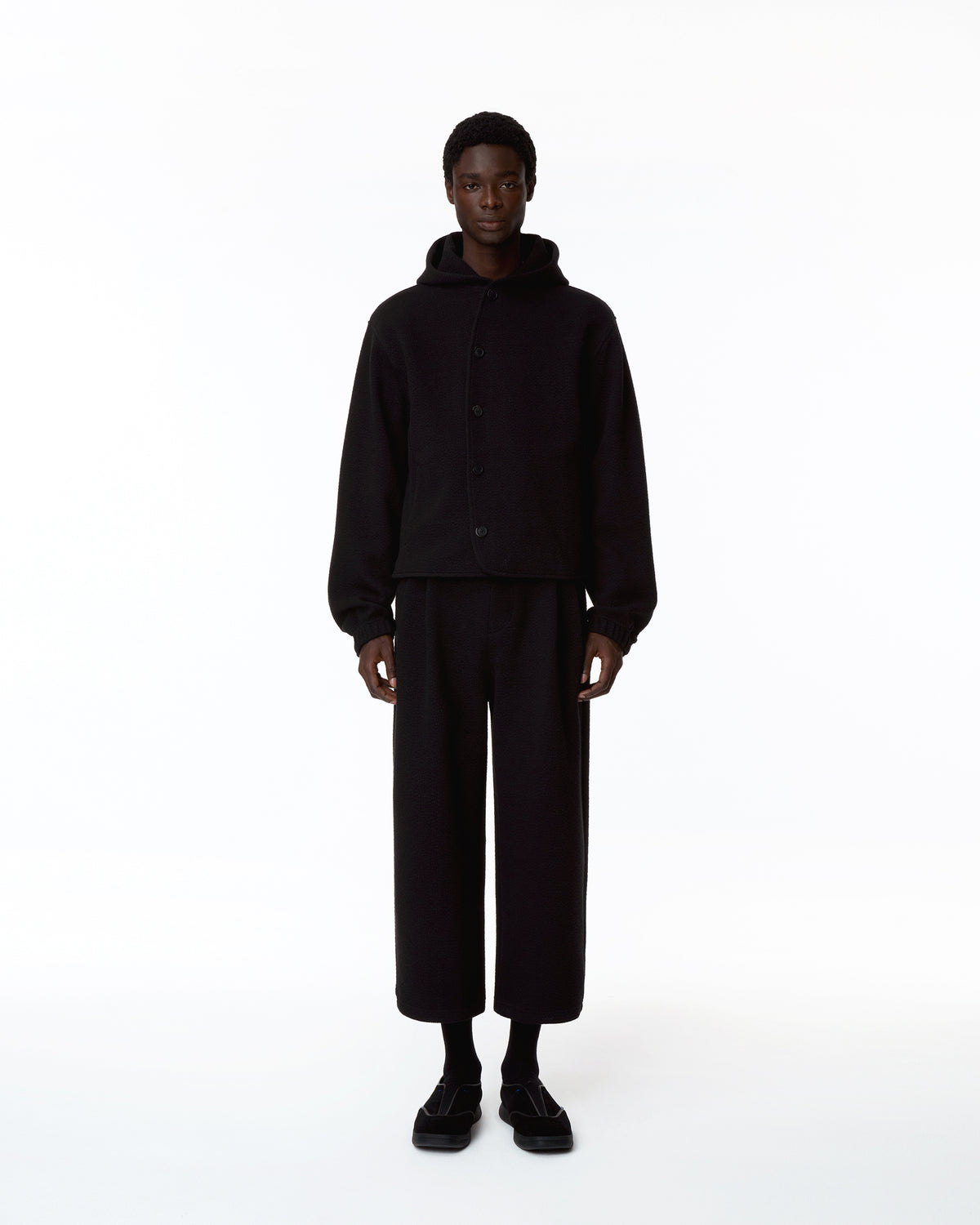 Ader Error - Realce Hoodie Jacket Product. 4 (Noir) product image 2 | TRAB K-Fashion Australia