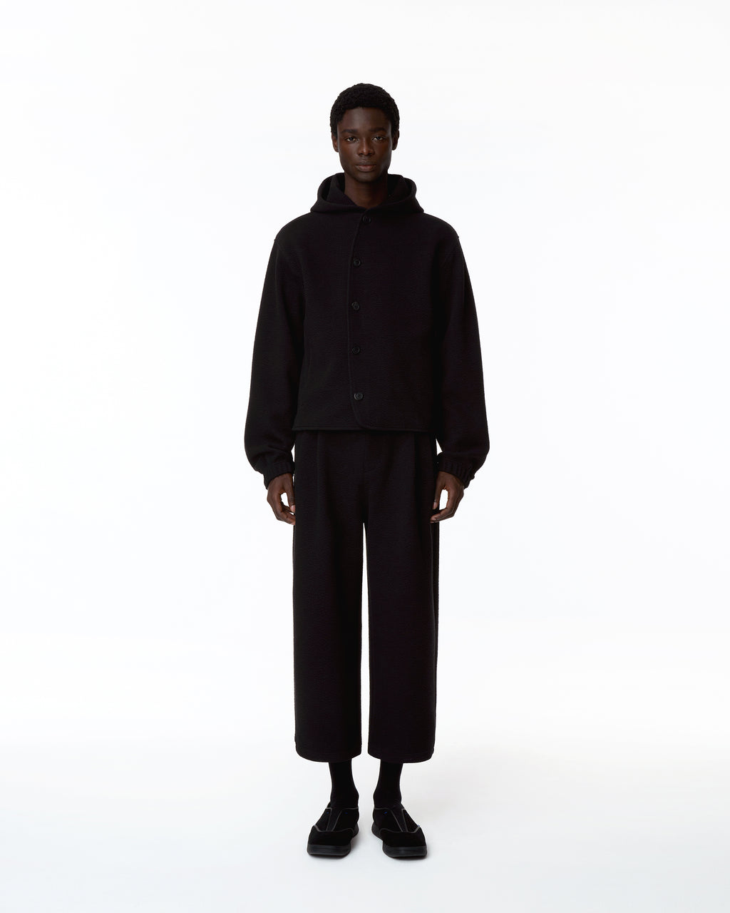 Ader Error - Realce Hoodie Jacket Product. 4 (Noir) product image 9 | TRAB K-Fashion Australia