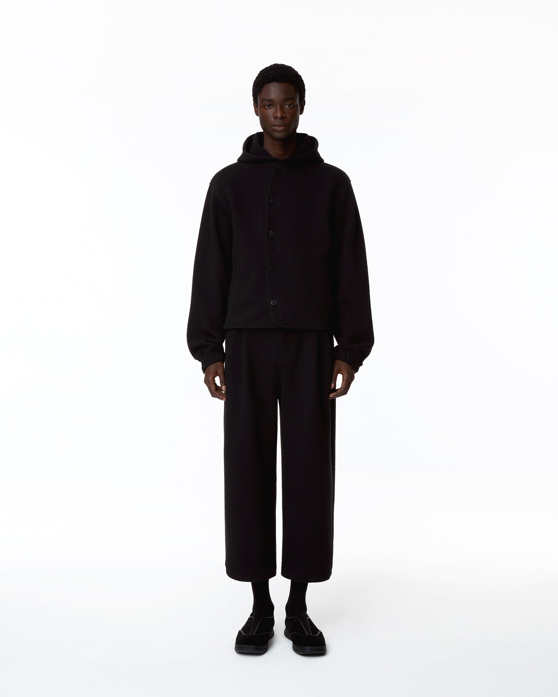 Ader Error - Realce Hoodie Jacket Product. 4 (Noir) product image 9 | TRAB K-Fashion Australia