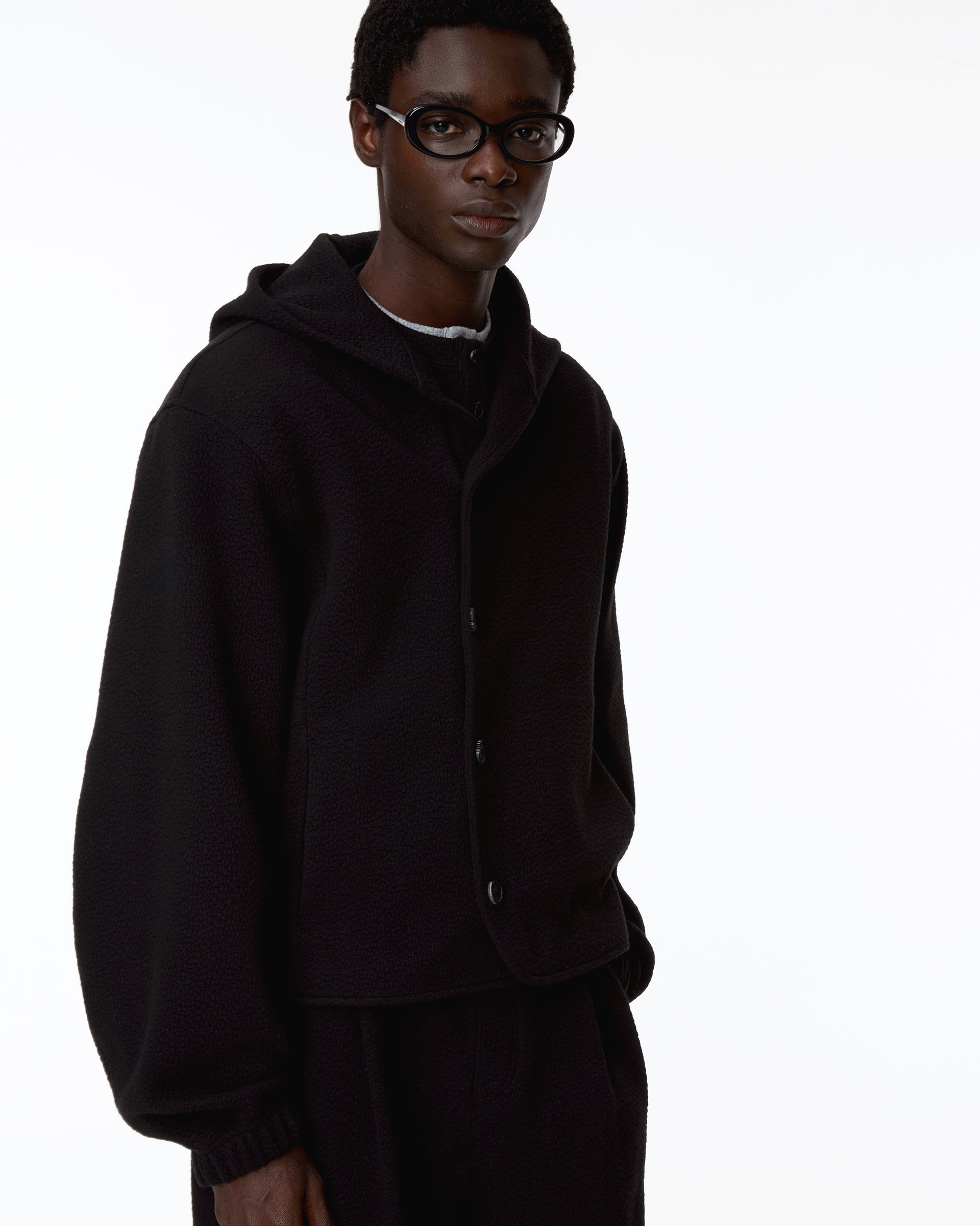 Ader Error - Realce Hoodie Jacket Product. 4 (Noir) product image 11 | TRAB K-Fashion Australia