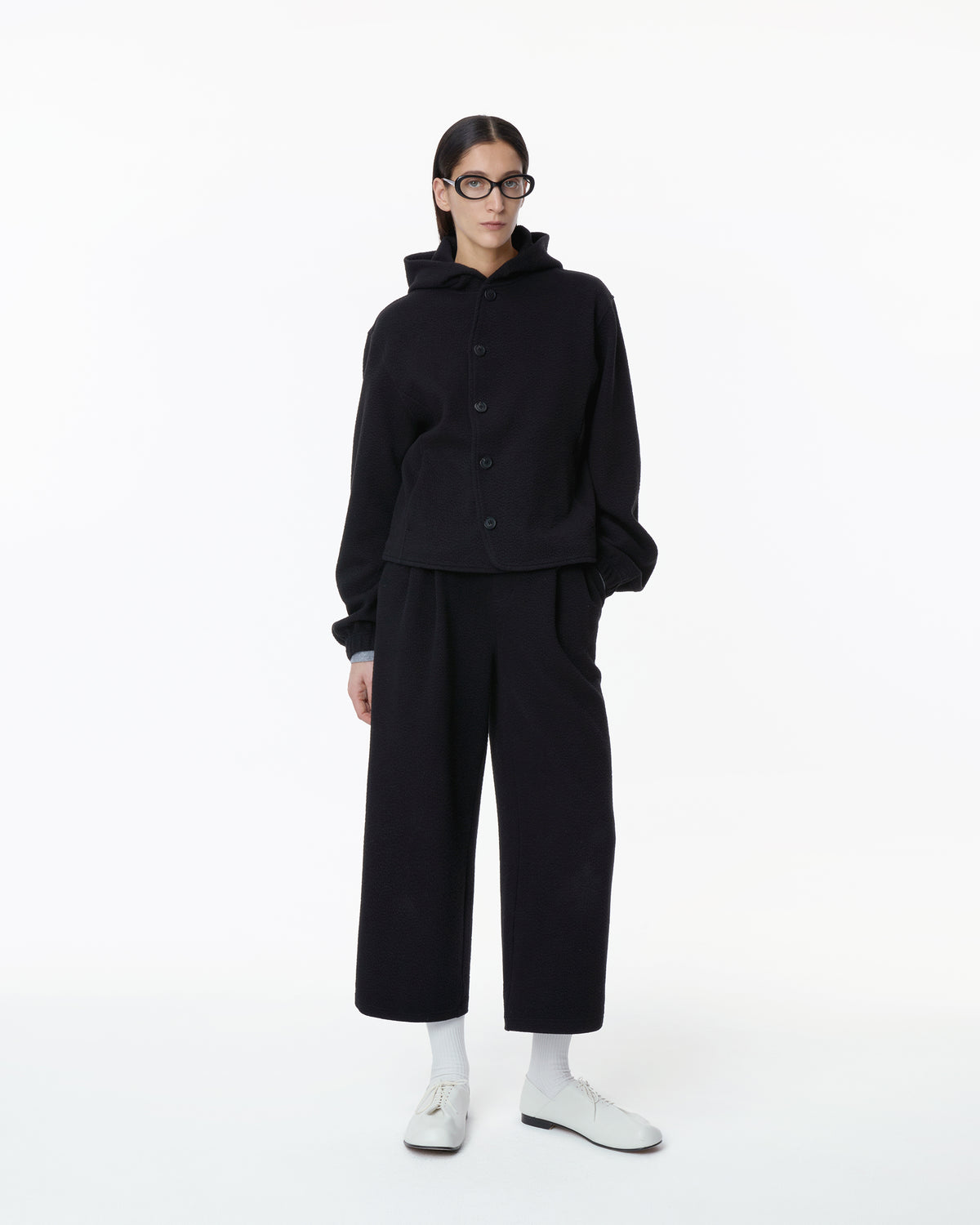 Ader Error - Realce Hoodie Jacket Product. 4 (Noir) product image 5 | TRAB K-Fashion Australia