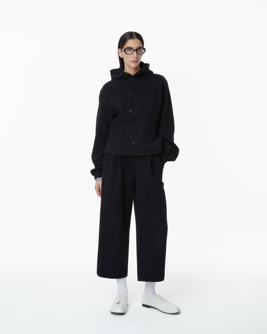 Ader Error - Realce Hoodie Jacket Product. 4 (Noir) product image 1 | TRAB K-Fashion Australia
