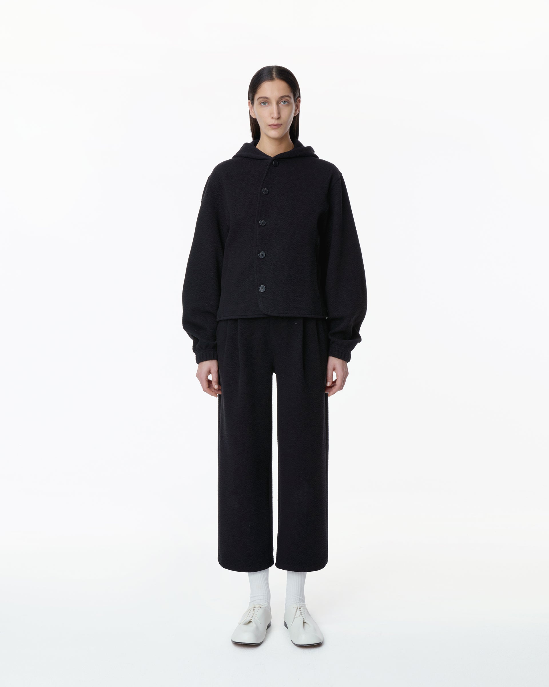 Ader Error - Realce Hoodie Jacket Product. 4 (Noir) product image 2 | TRAB K-Fashion Australia