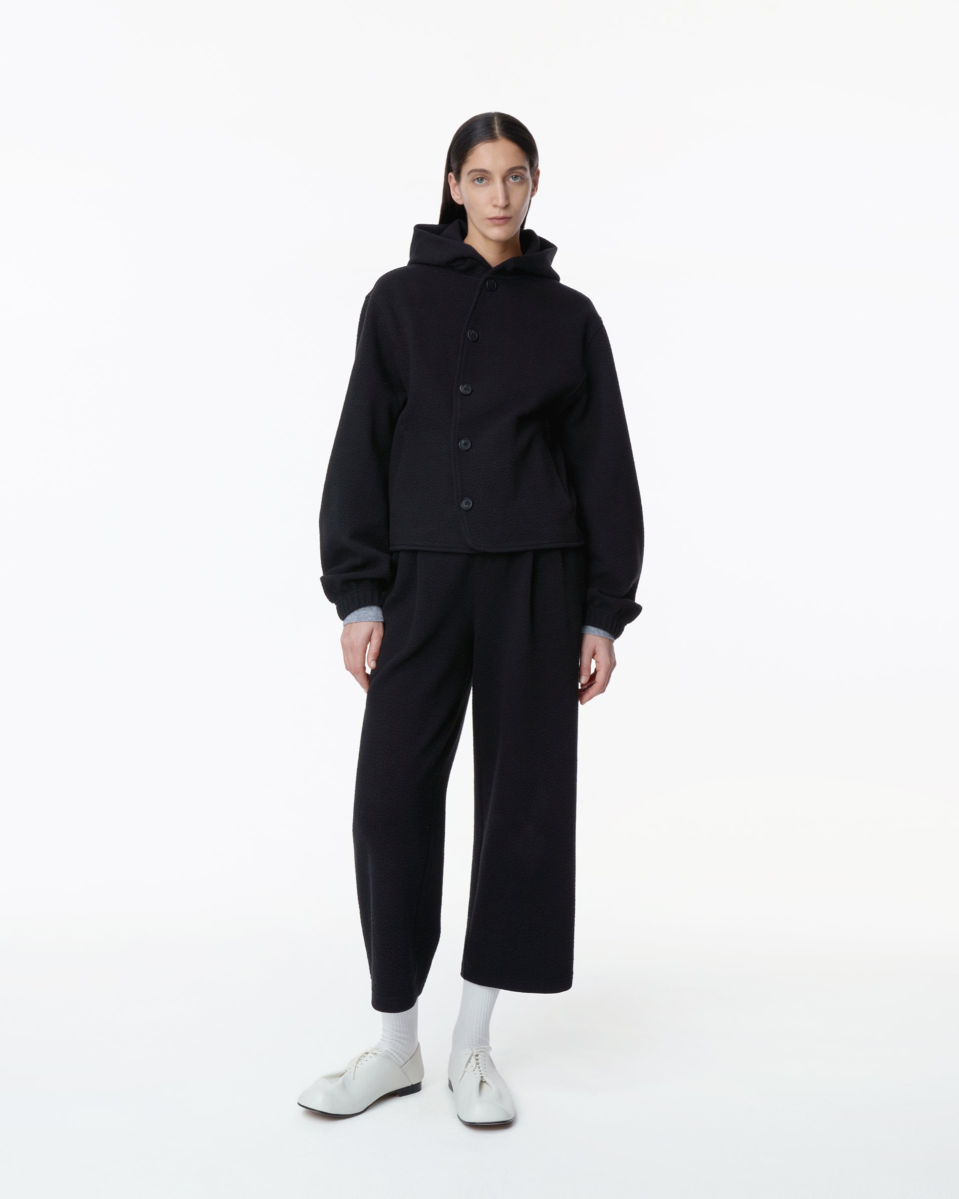 Ader Error - Realce Hoodie Jacket Product. 4 (Noir) product image 4 | TRAB K-Fashion Australia