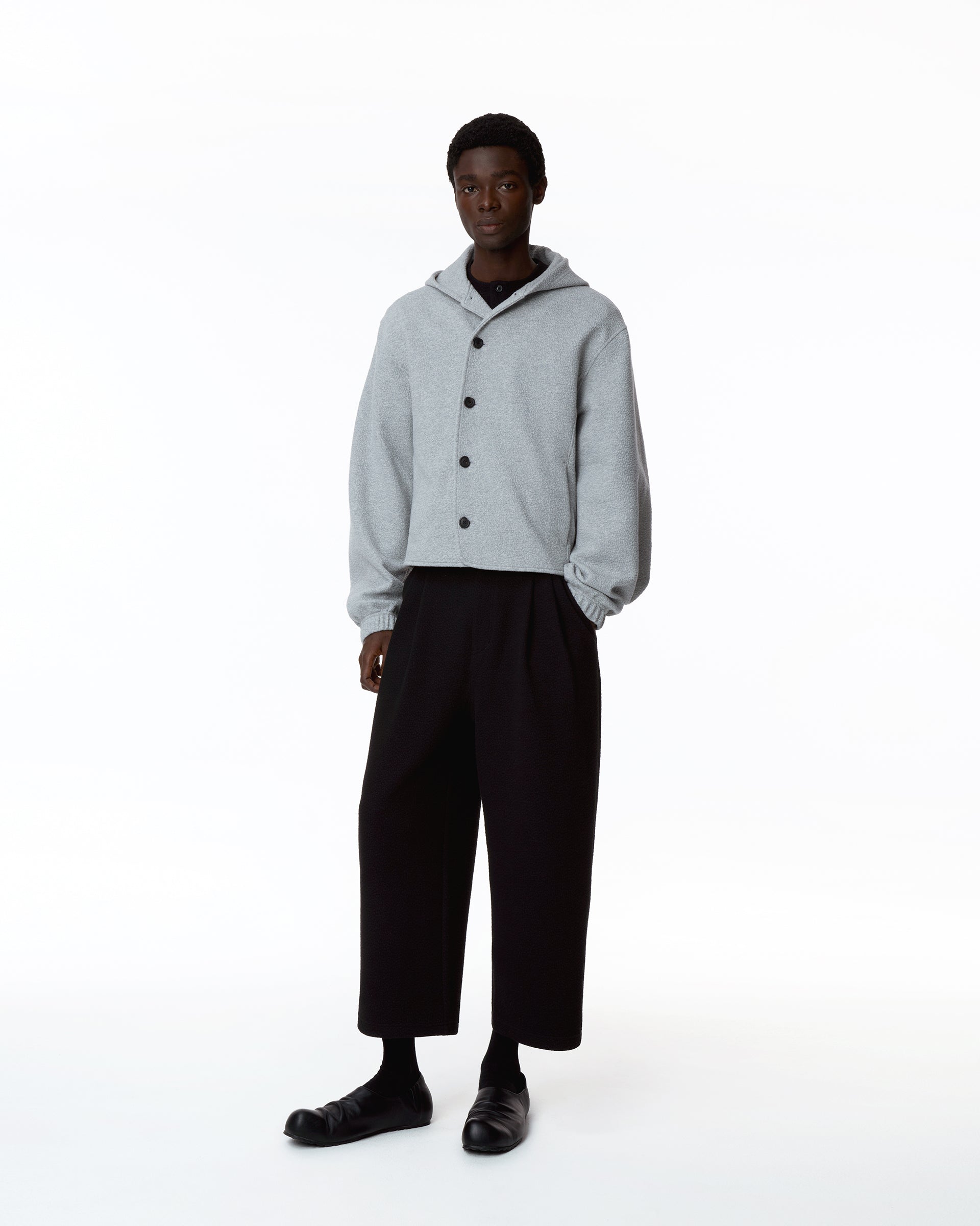 Ader Error - Realce Hoodie Jacket Product. 4 (Grey) product image 10 | TRAB K-Fashion Australia