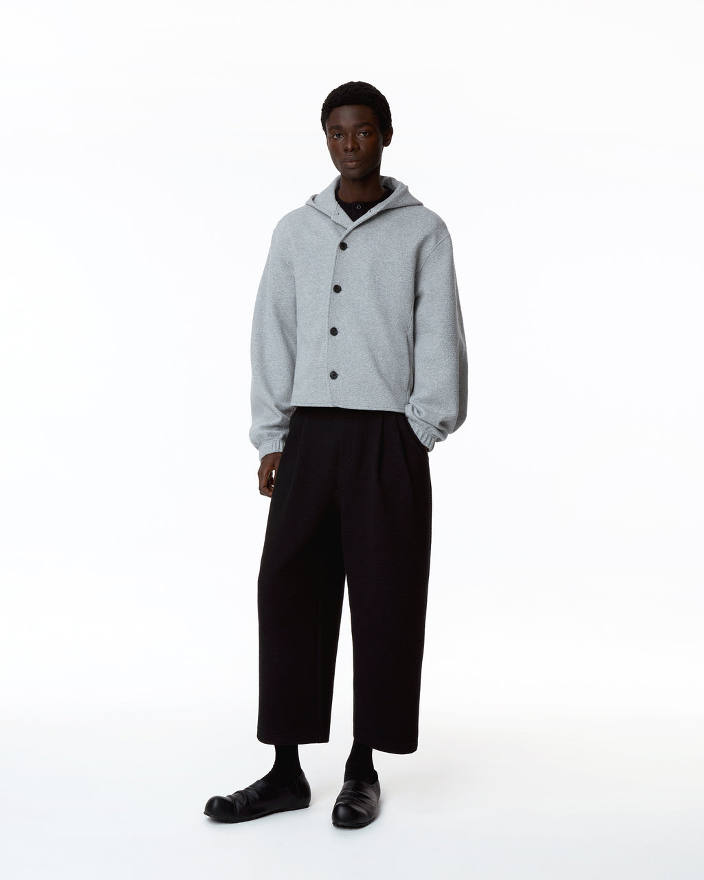 Ader Error - Realce Hoodie Jacket Product. 4 (Grey) product image 10 | TRAB K-Fashion Australia
