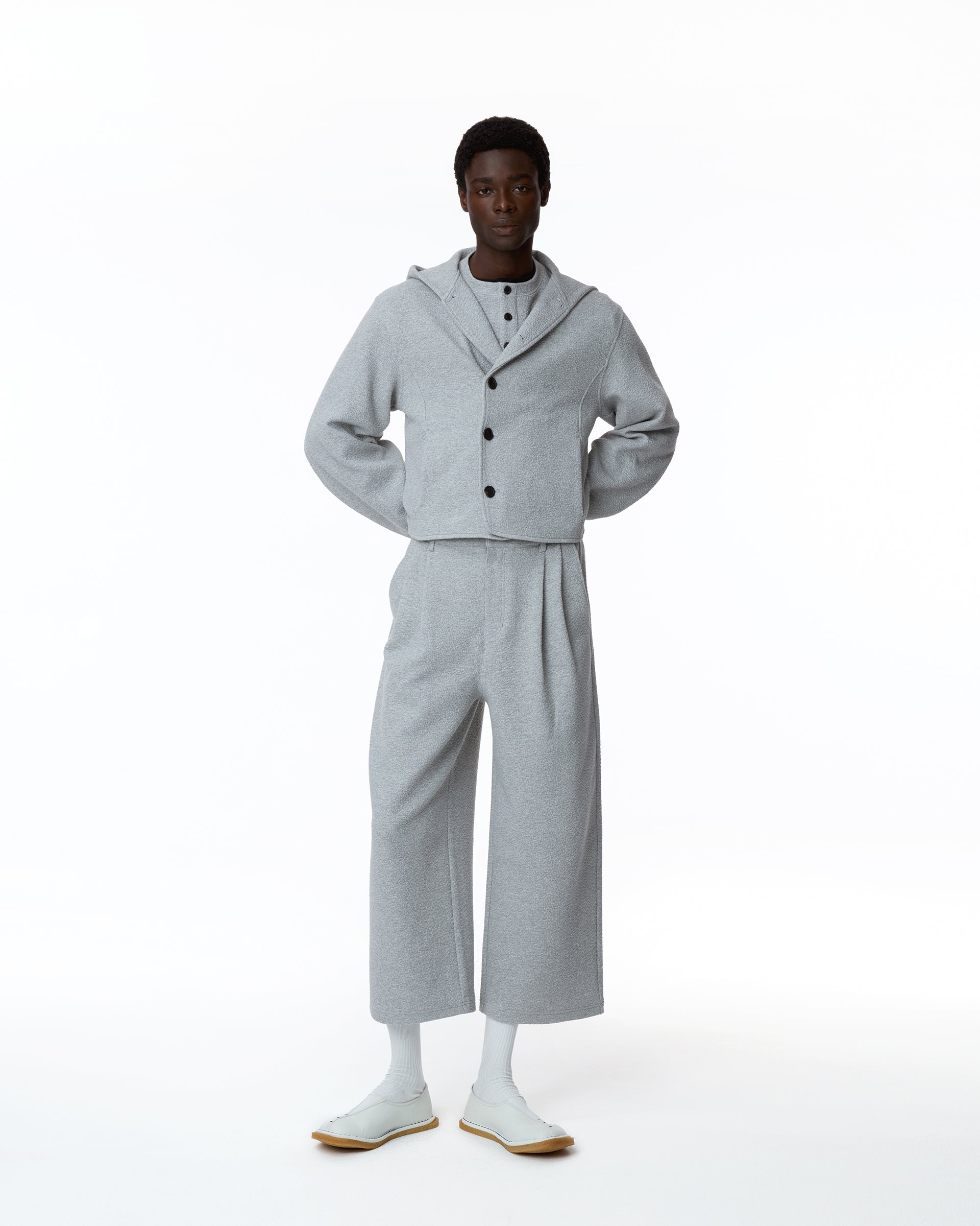 Ader Error - Realce Hoodie Jacket Product. 4 (Grey) product image 14 | TRAB K-Fashion Australia