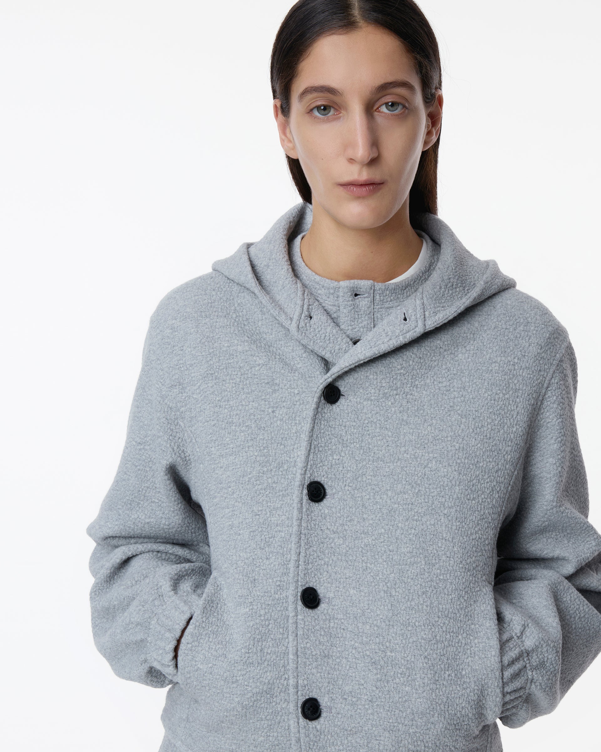 Ader Error - Realce Hoodie Jacket Product. 4 (Grey) product image 5 | TRAB K-Fashion Australia