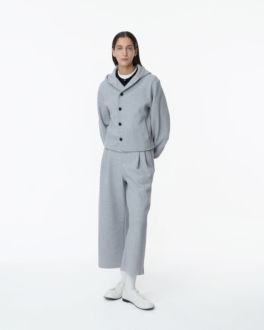 Ader Error - Realce Hoodie Jacket Product. 4 (Grey) product image 6 | TRAB K-Fashion Australia