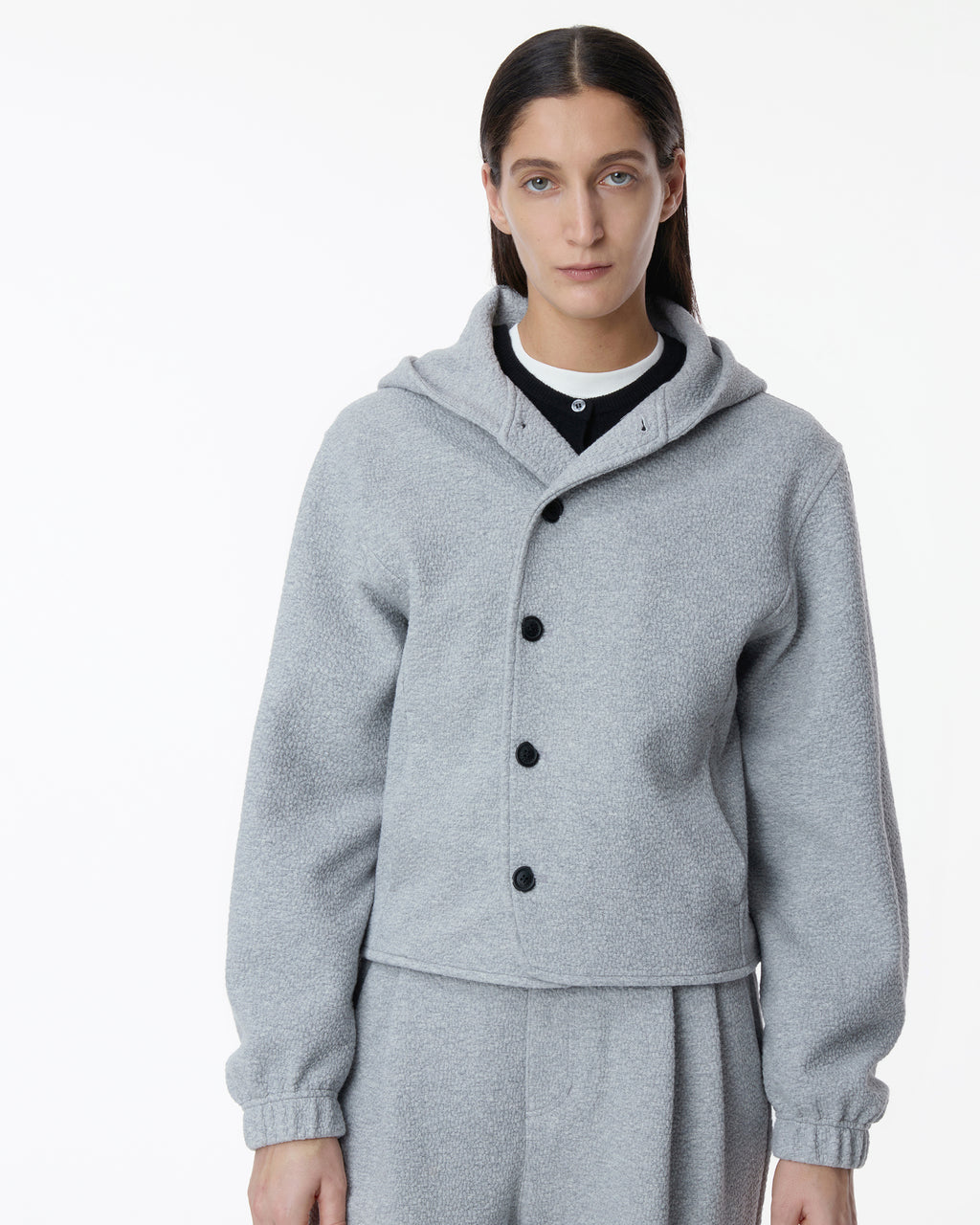 Ader Error - Realce Hoodie Jacket Product. 4 (Grey) product image 7 | TRAB K-Fashion Australia
