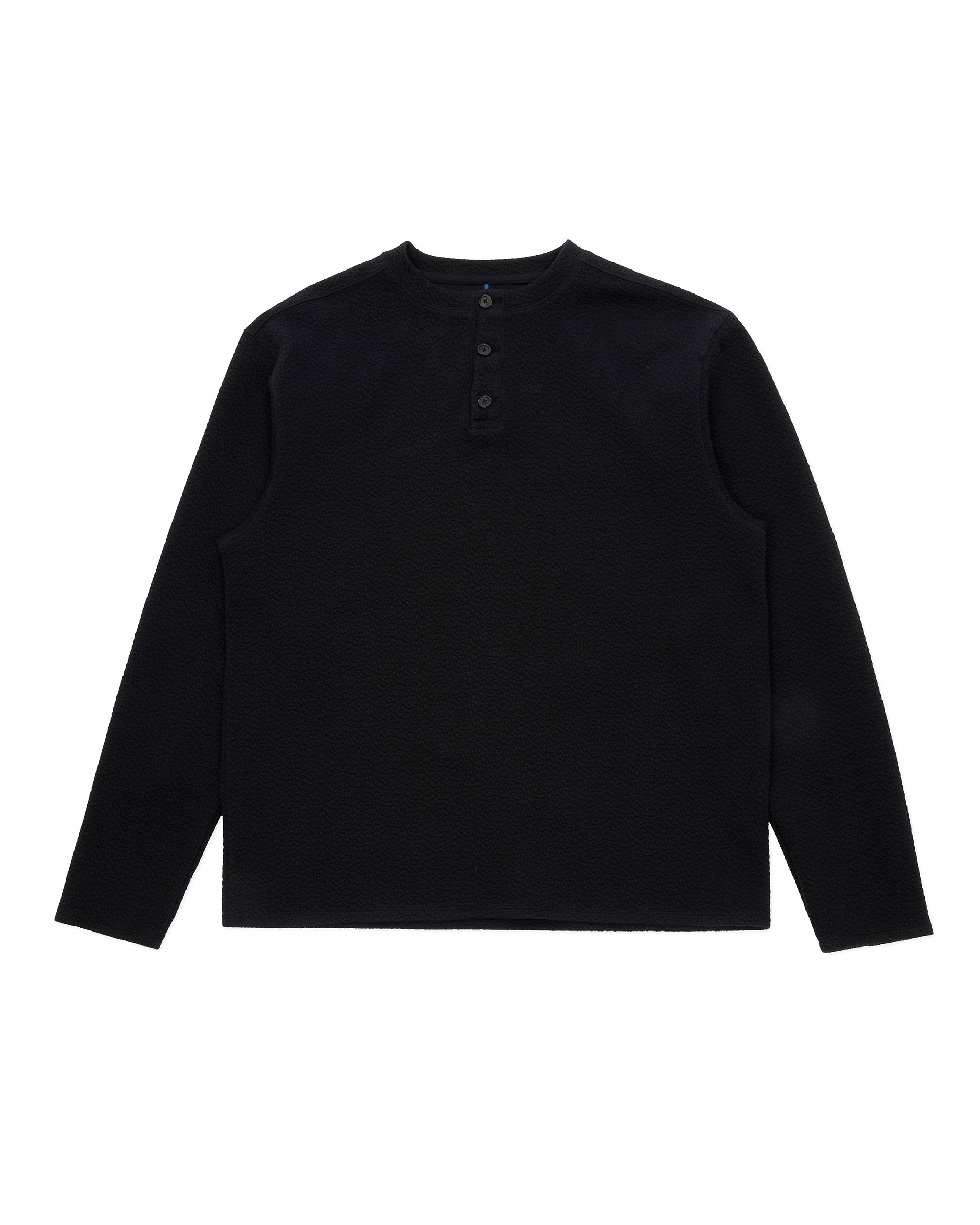 Ader Error - Realce Henley Neck T-shirt Product. 5 (Noir) product image 5 | TRAB K-Fashion Australia