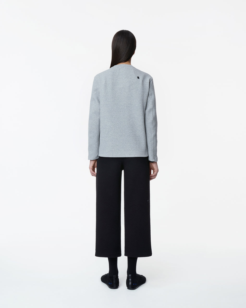 Ader Error - Realce Henley Neck T-shirt Product. 5 (Grey) product image 3 | TRAB K-Fashion Australia