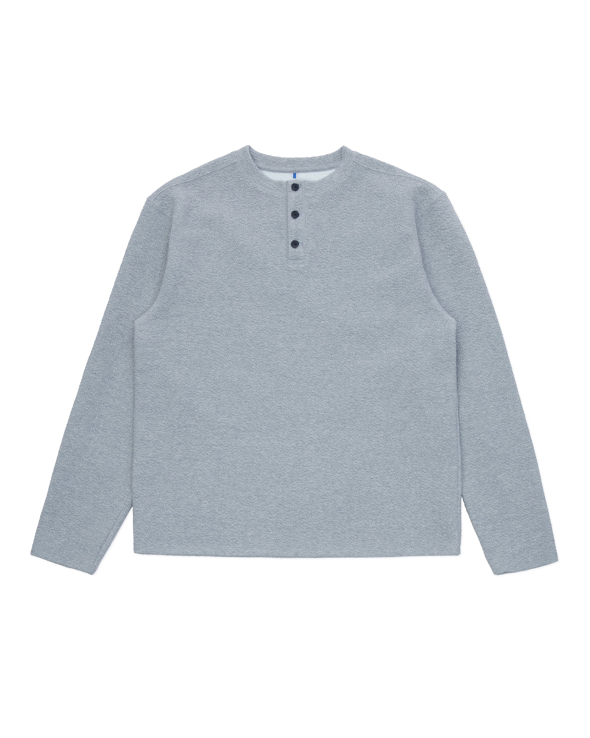 Ader Error - Realce Henley Neck T-shirt Product. 5 (Grey) product image 8 | TRAB K-Fashion Australia