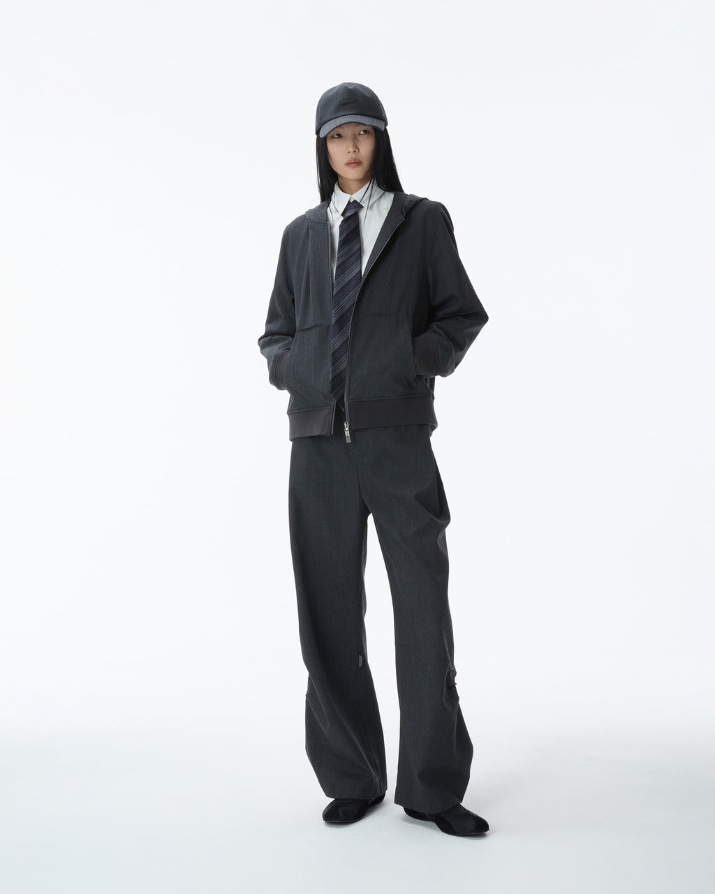 Ader Error - Tetraight Cap Product. 99 (Grey) product image 9 | TRAB K-Fashion Australia