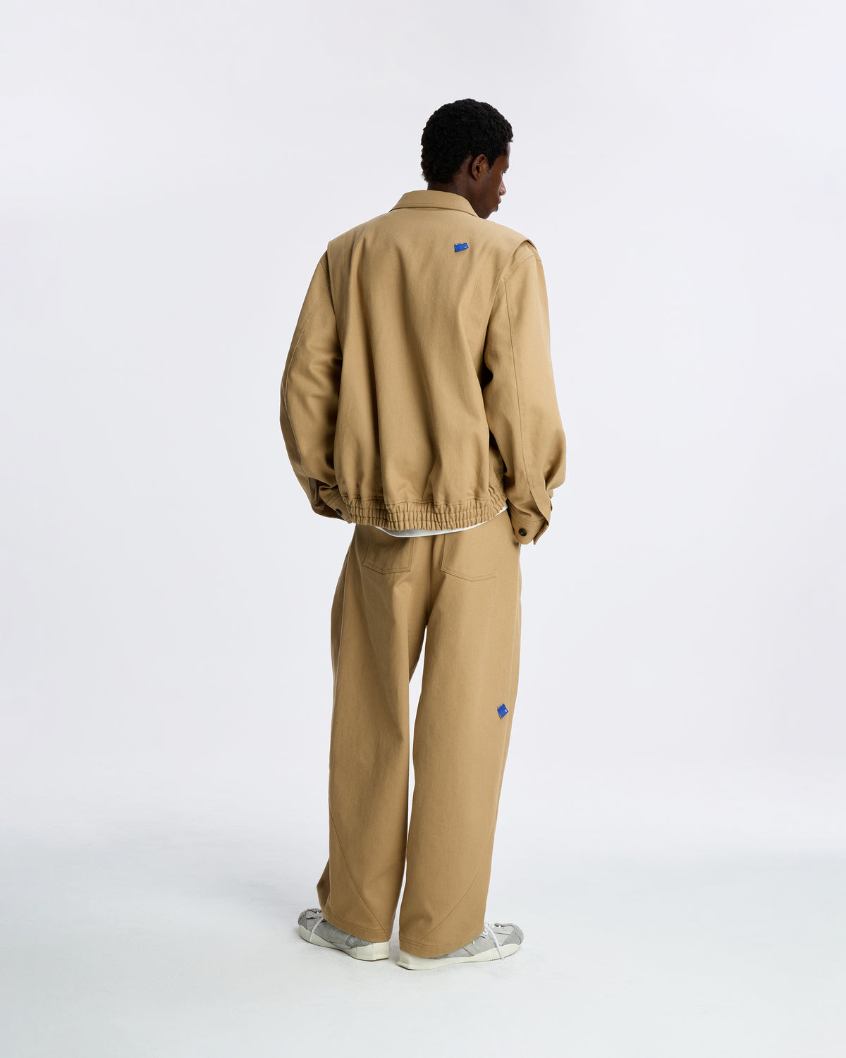 Ader Error - Sig; BL Tag Trousers 02 (Beige) product image 3 | TRAB K-Fashion Australia