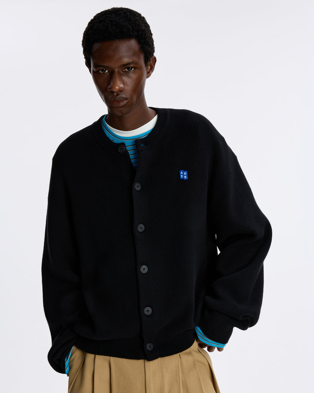 Ader Error - Sig; BL Tag Trousers 02 (Beige) product image 5 | TRAB K-Fashion Australia