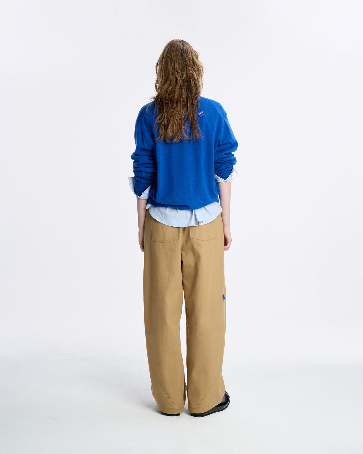 Ader Error - Sig; BL Tag Trousers 02 (Beige) product image 7 | TRAB K-Fashion Australia