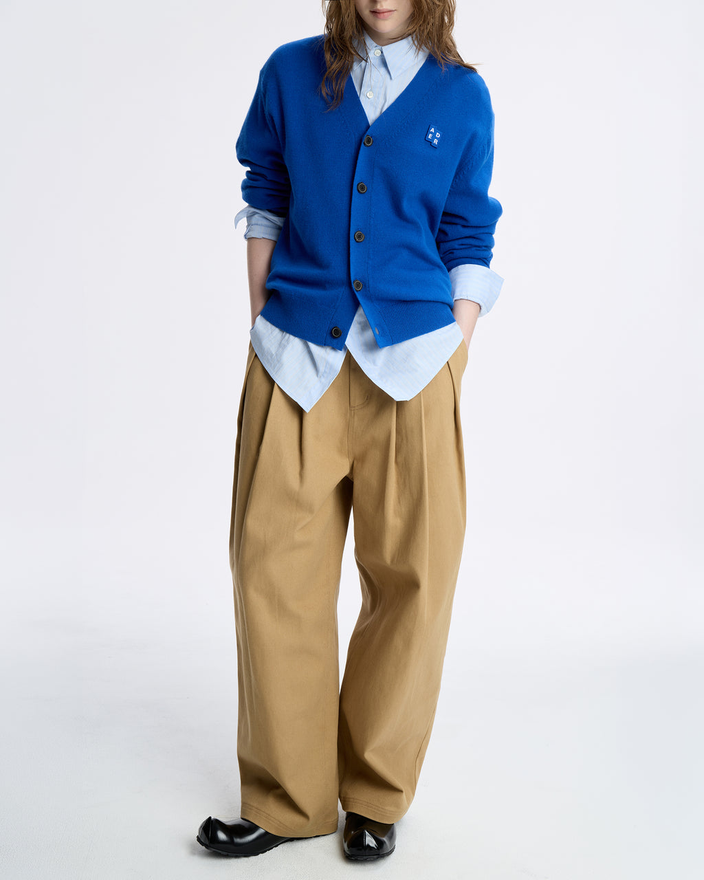 Ader Error - Sig; BL Tag Trousers 02 (Beige) product image 8 | TRAB K-Fashion Australia