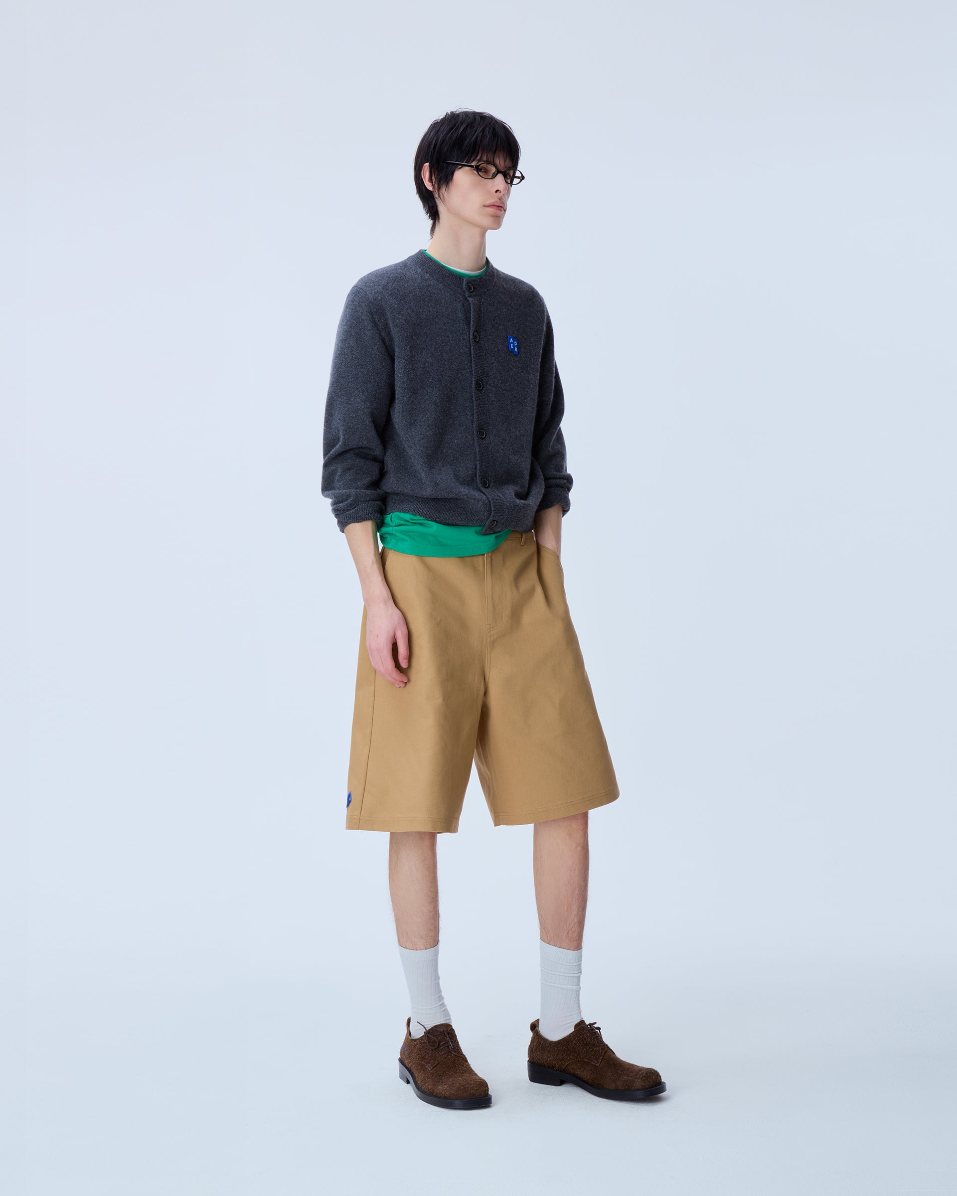 Ader Error - Sig; BL Tag shorts 01 (Beige) product image 11 | TRAB K-Fashion Australia