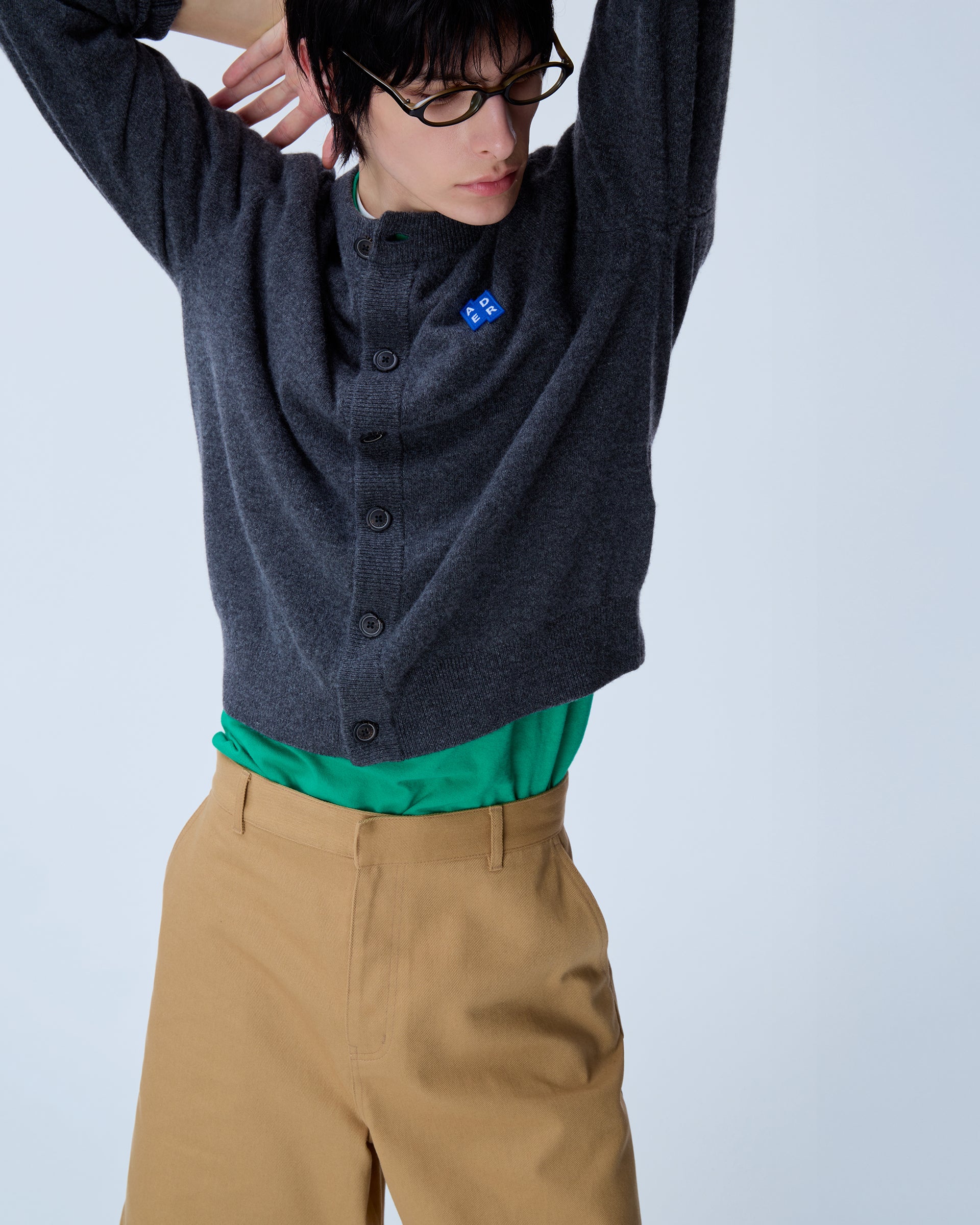 Ader Error - Sig; BL Tag shorts 01 (Beige) product image 13 | TRAB K-Fashion Australia
