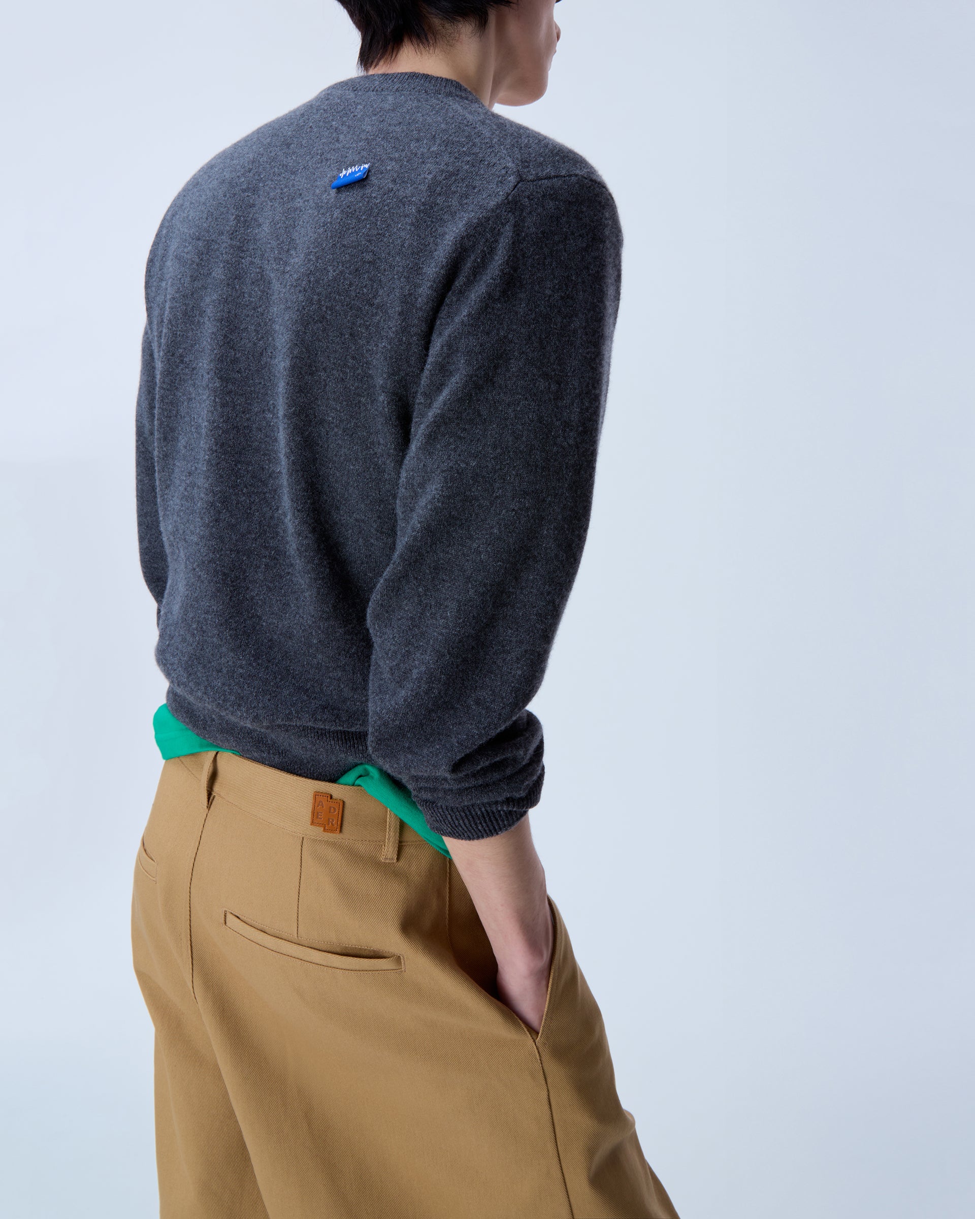 Ader Error - Sig; BL Tag shorts 01 (Beige) product image 14 | TRAB K-Fashion Australia
