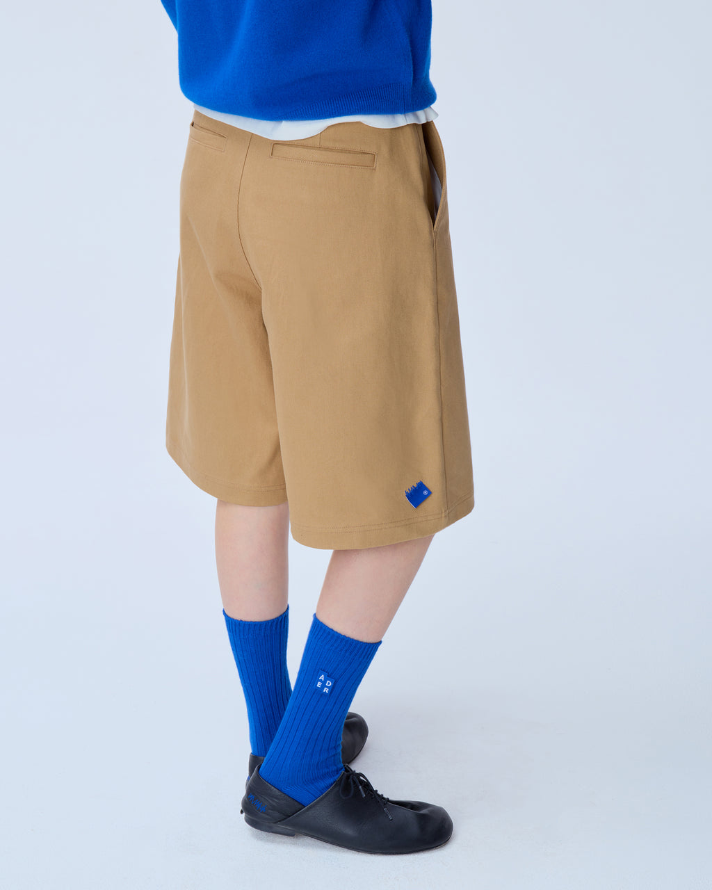Ader Error - Sig; BL Tag shorts 01 (Beige) product image 4 | TRAB K-Fashion Australia