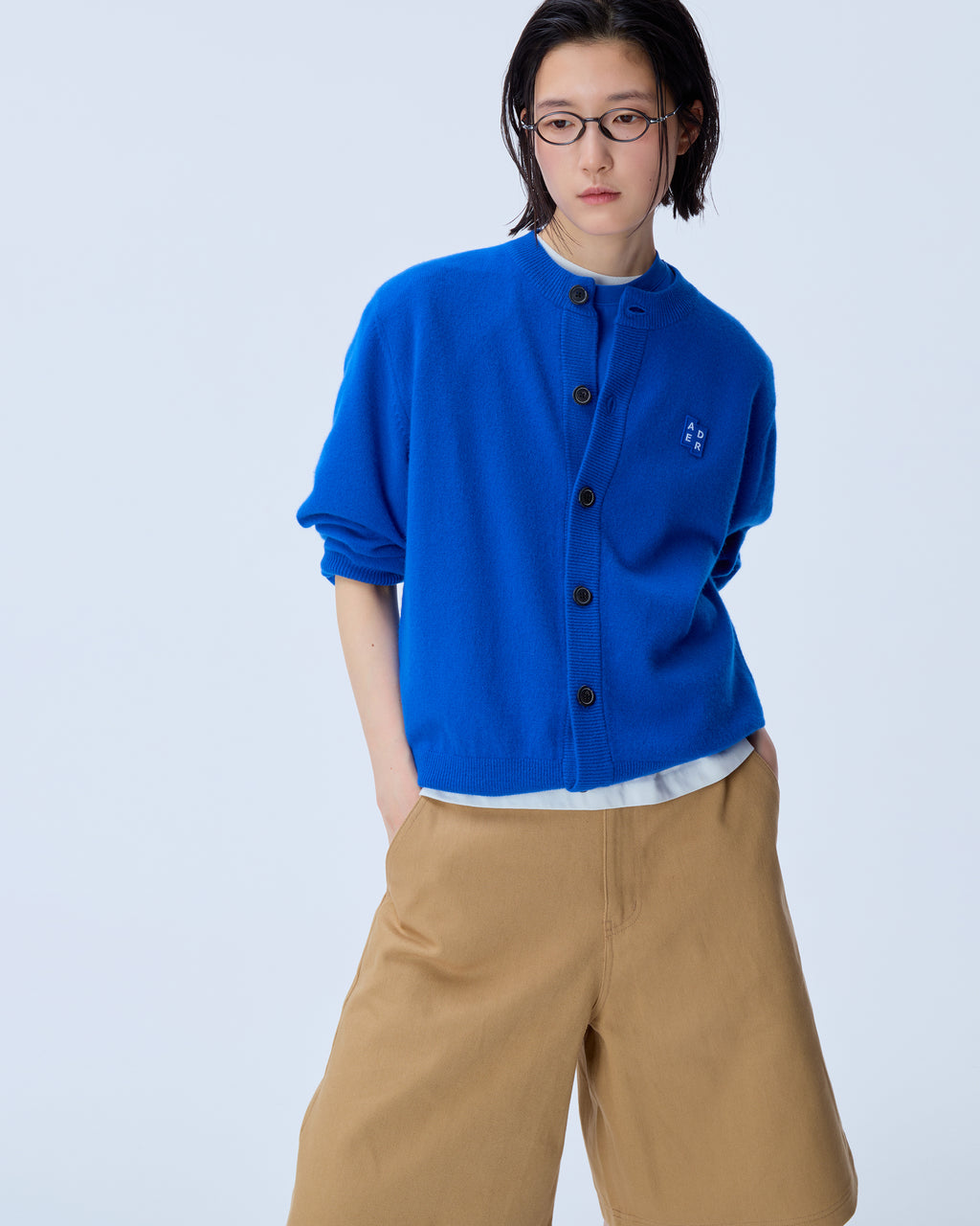 Ader Error - Sig; BL Tag shorts 01 (Beige) product image 5 | TRAB K-Fashion Australia