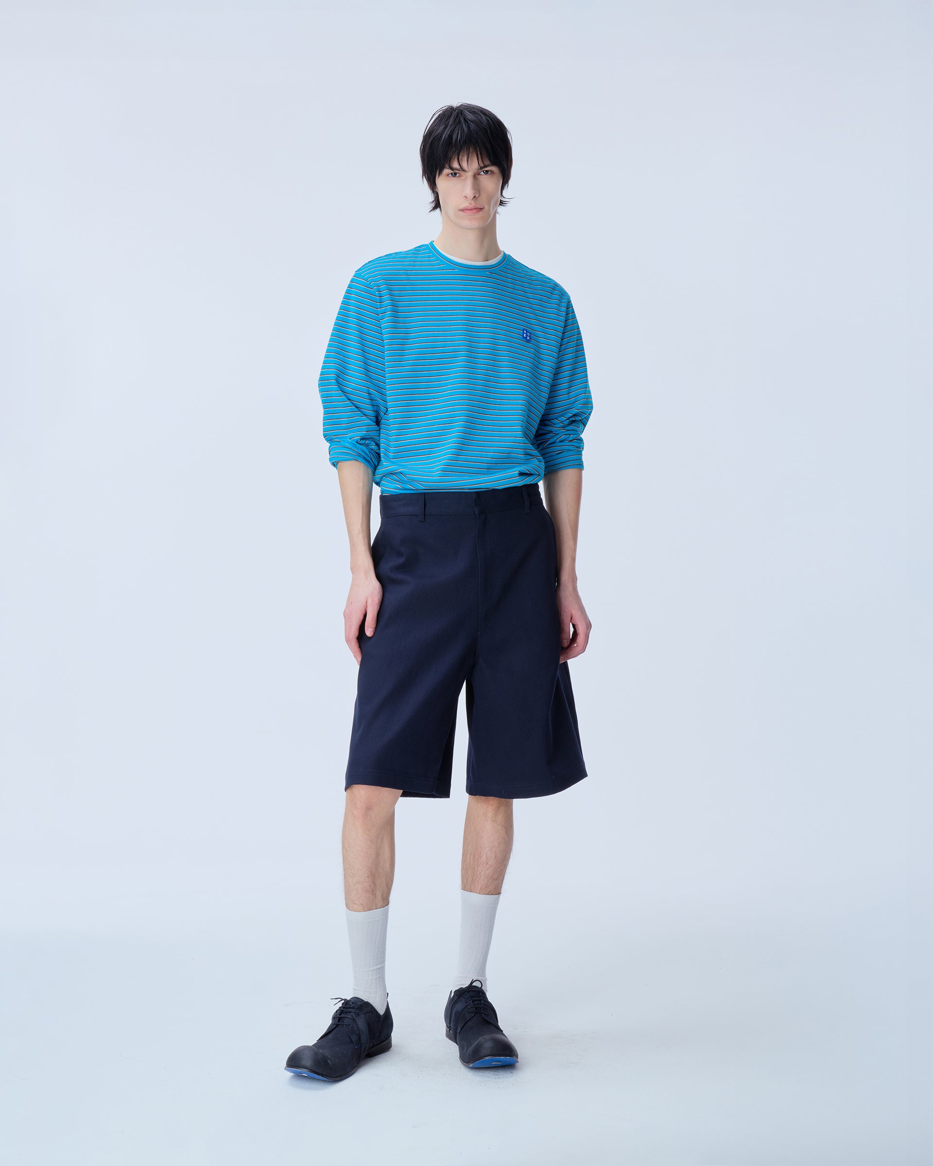 Ader Error - Sig; BL Tag shorts 01 (Navy) product image 11 | TRAB K-Fashion Australia